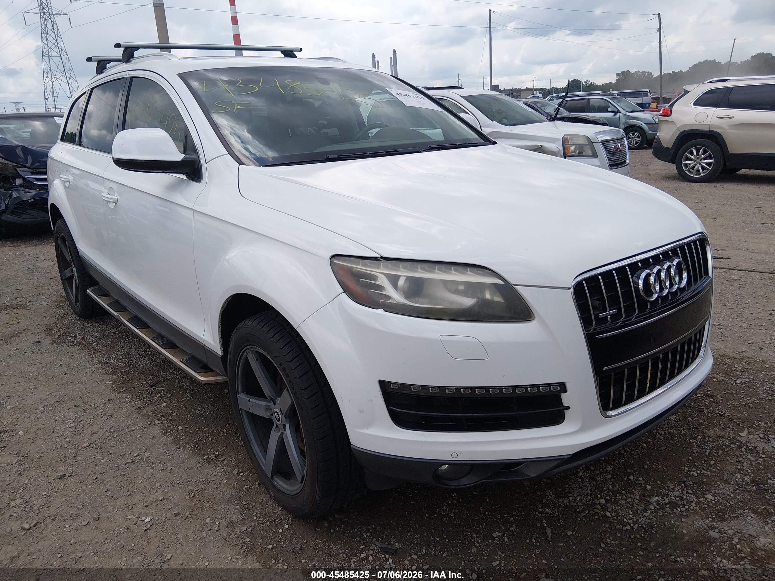 2011 Audi Q7 3.0t Premium White vin: WA1LGBFE2BD003155