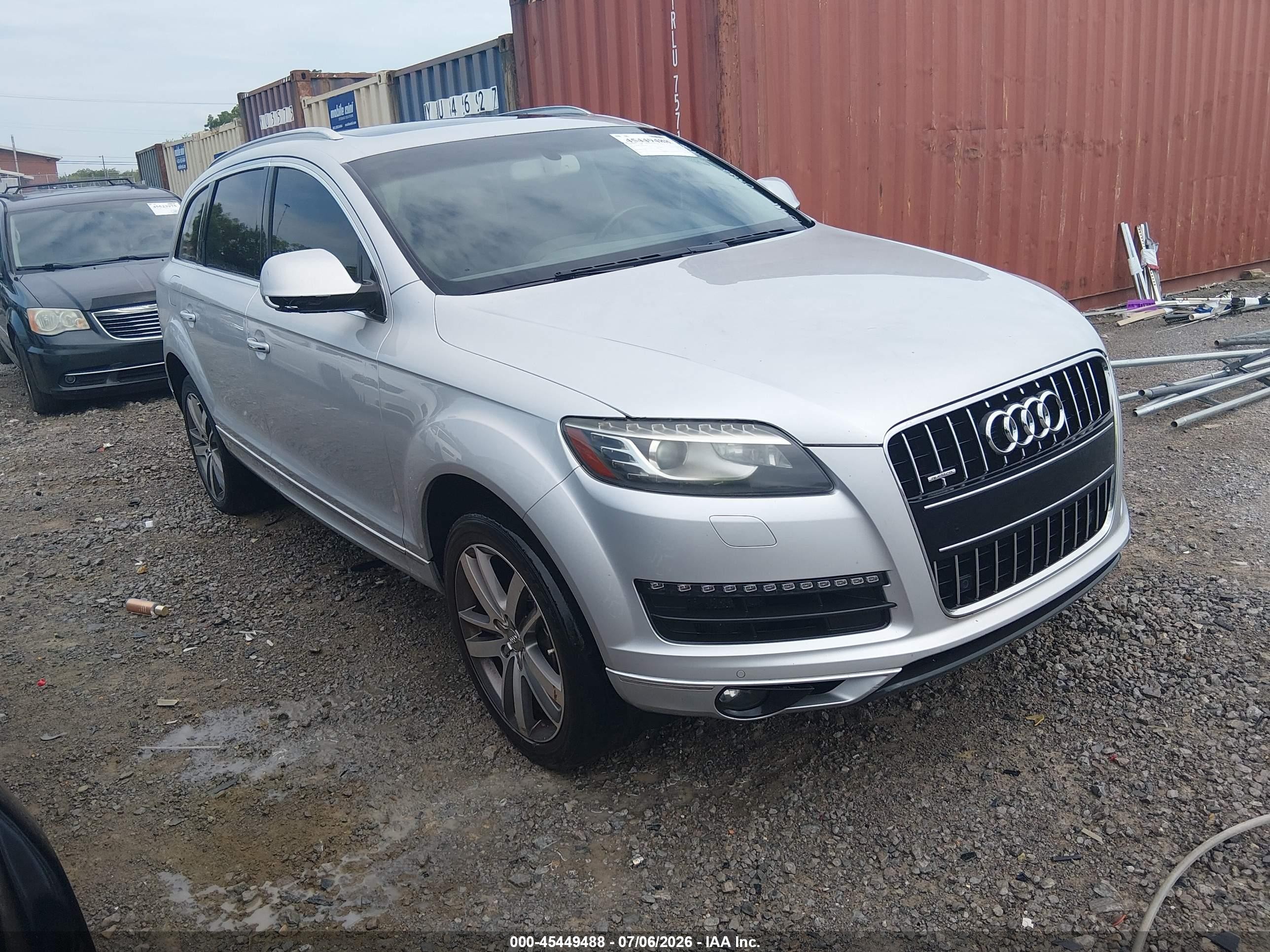 2014 Audi Q7 3.0t Premium White vin: WA1LGBFE3ED015562