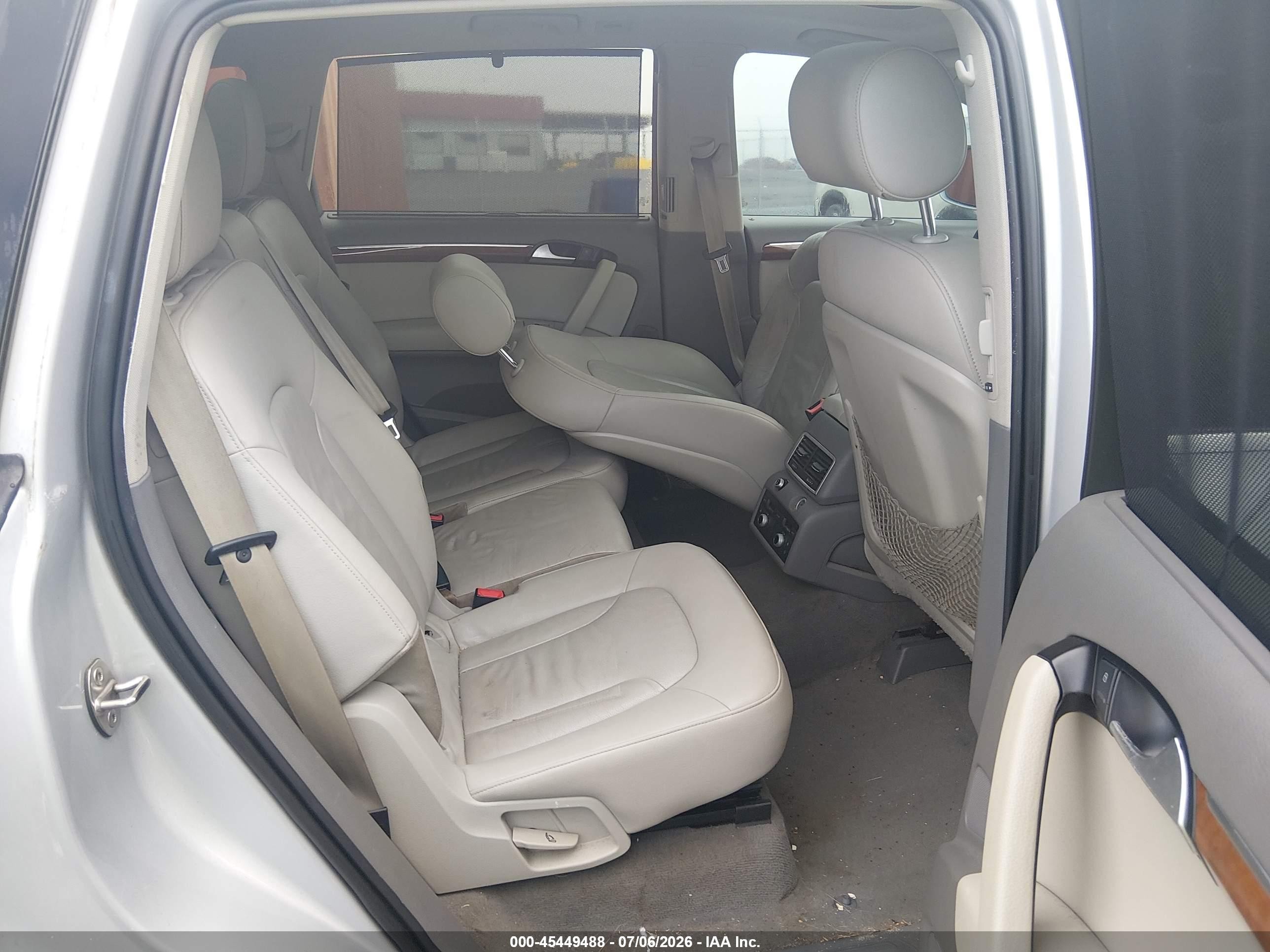 2014 Audi Q7 3.0t Premium White vin: WA1LGBFE3ED015562