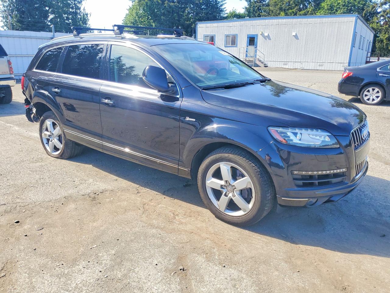 2014 Audi Q7 Premium Plus Black vin: WA1LGBFE4ED013111