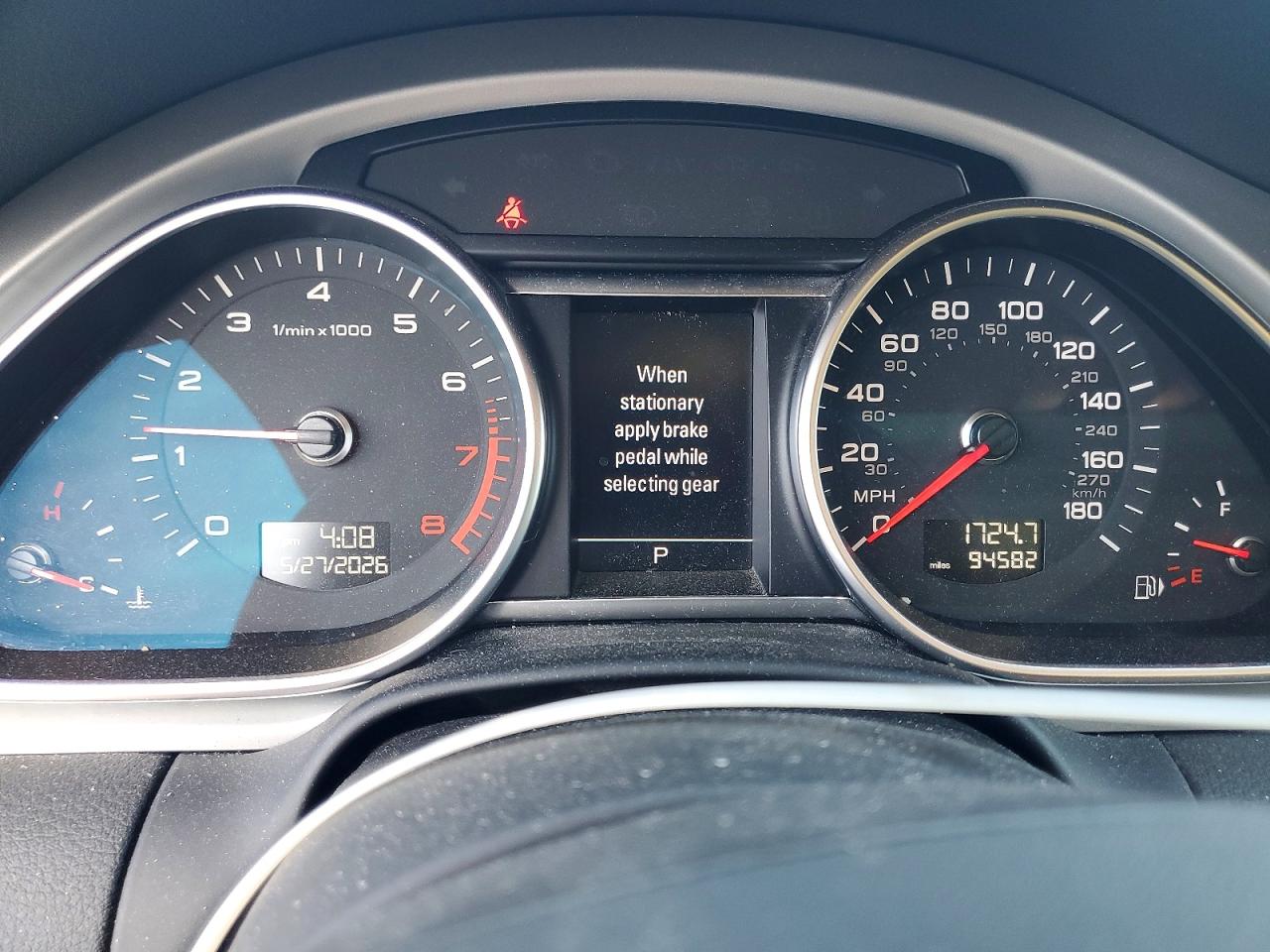 2014 Audi Q7 Premium Plus Black vin: WA1LGBFE4ED013111