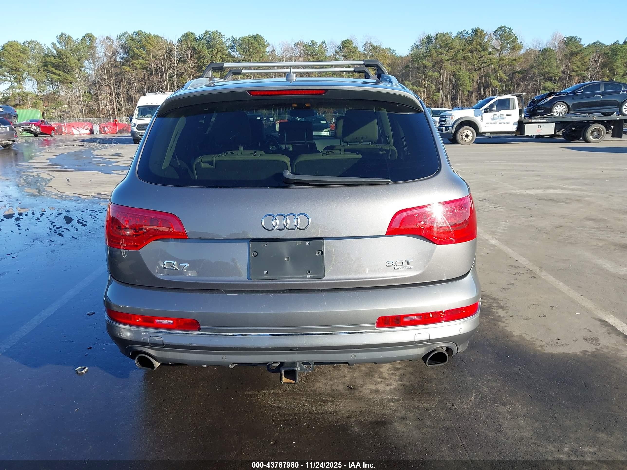 2014 Audi Q7 3.0t Premium Gray vin: WA1LGBFE8ED006193