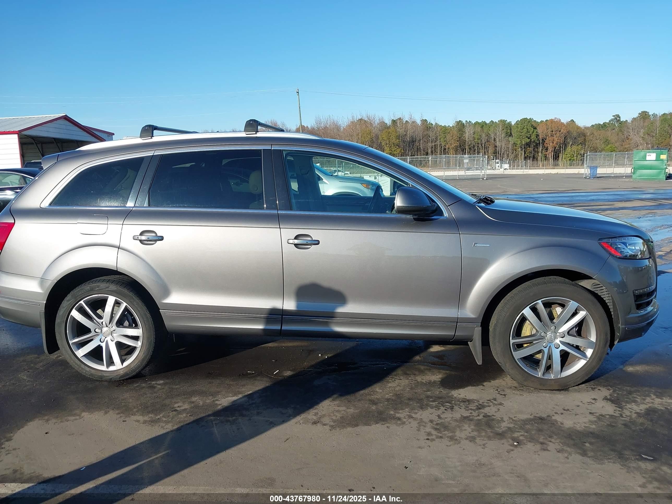 2014 Audi Q7 3.0t Premium Gray vin: WA1LGBFE8ED006193