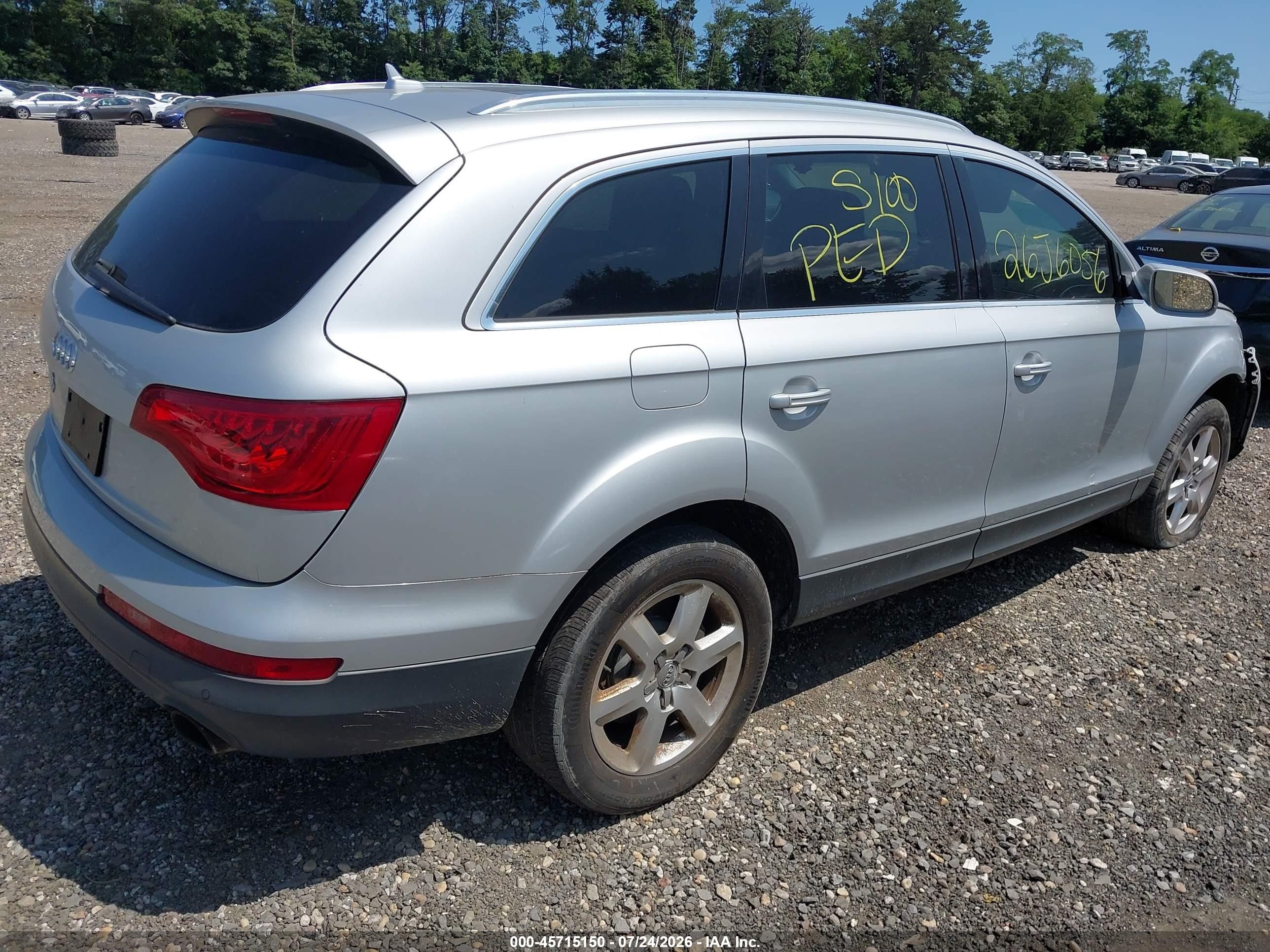 2013 Audi Q7 3.0t Premium Gray vin: WA1LGBFE9DD009988