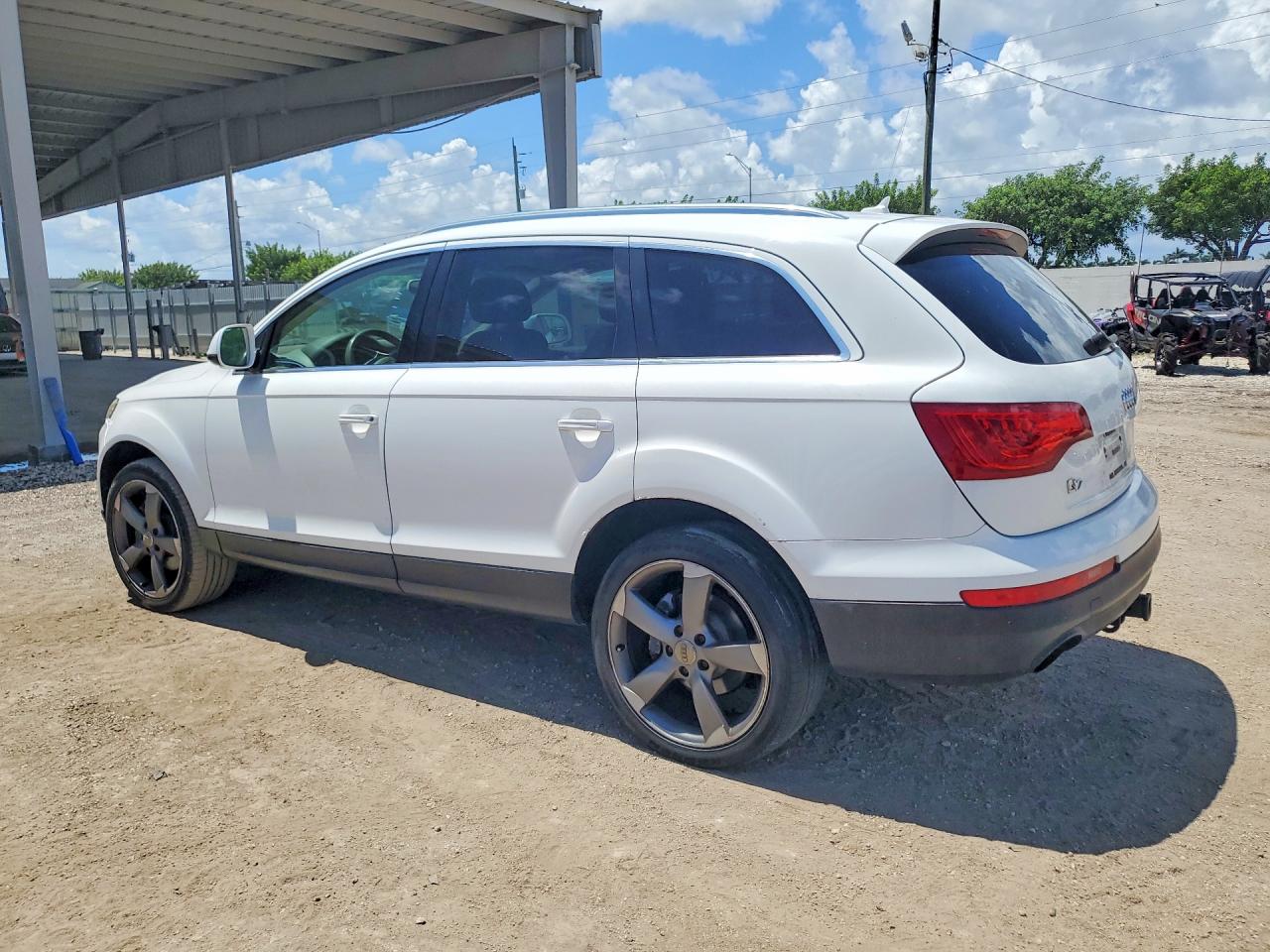 2012 Audi Q7 Premium Plus White vin: WA1LGBFEXCD000358