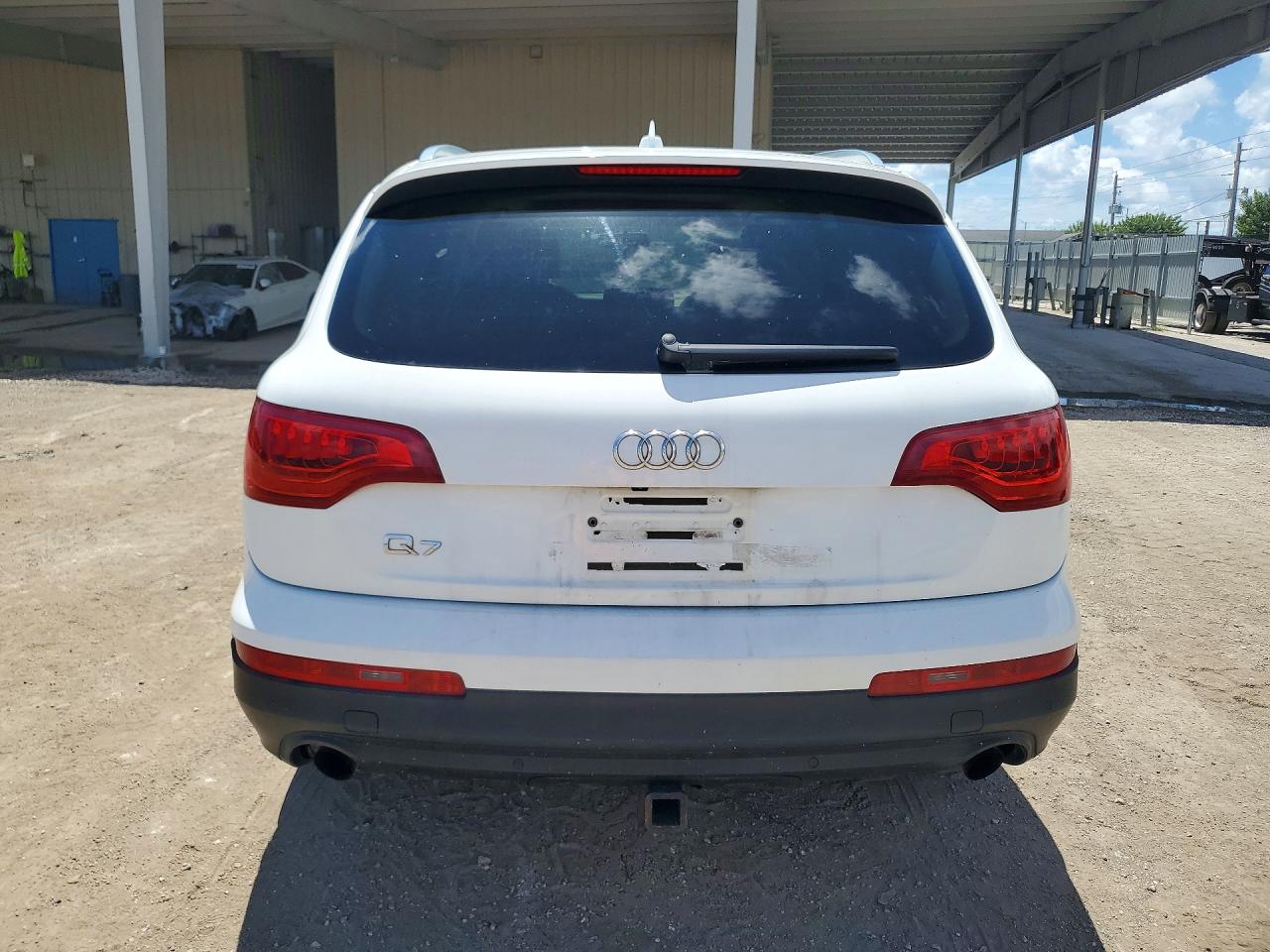 2012 Audi Q7 Premium Plus White vin: WA1LGBFEXCD000358