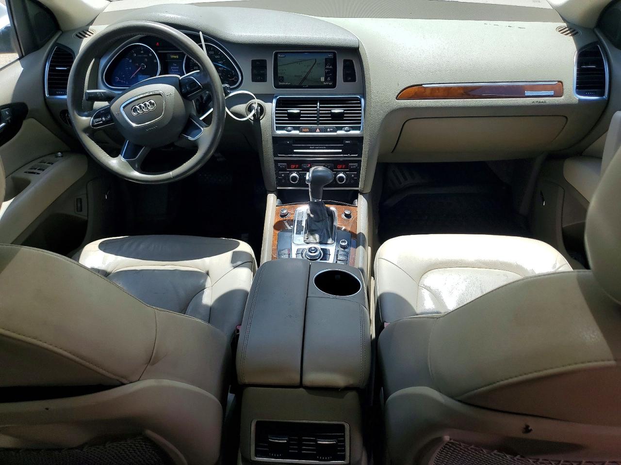 2012 Audi Q7 Premium Plus White vin: WA1LGBFEXCD000358