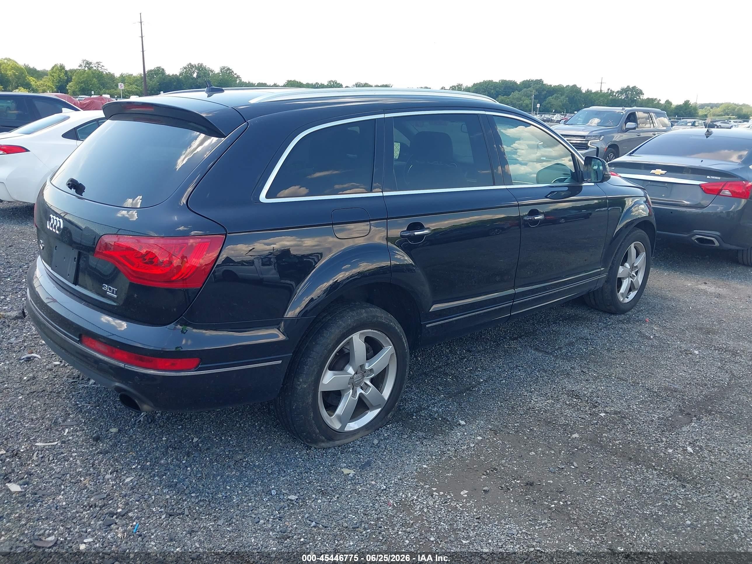 2015 Audi Q7 3.0t Premium Black vin: WA1LGBFEXFD024664