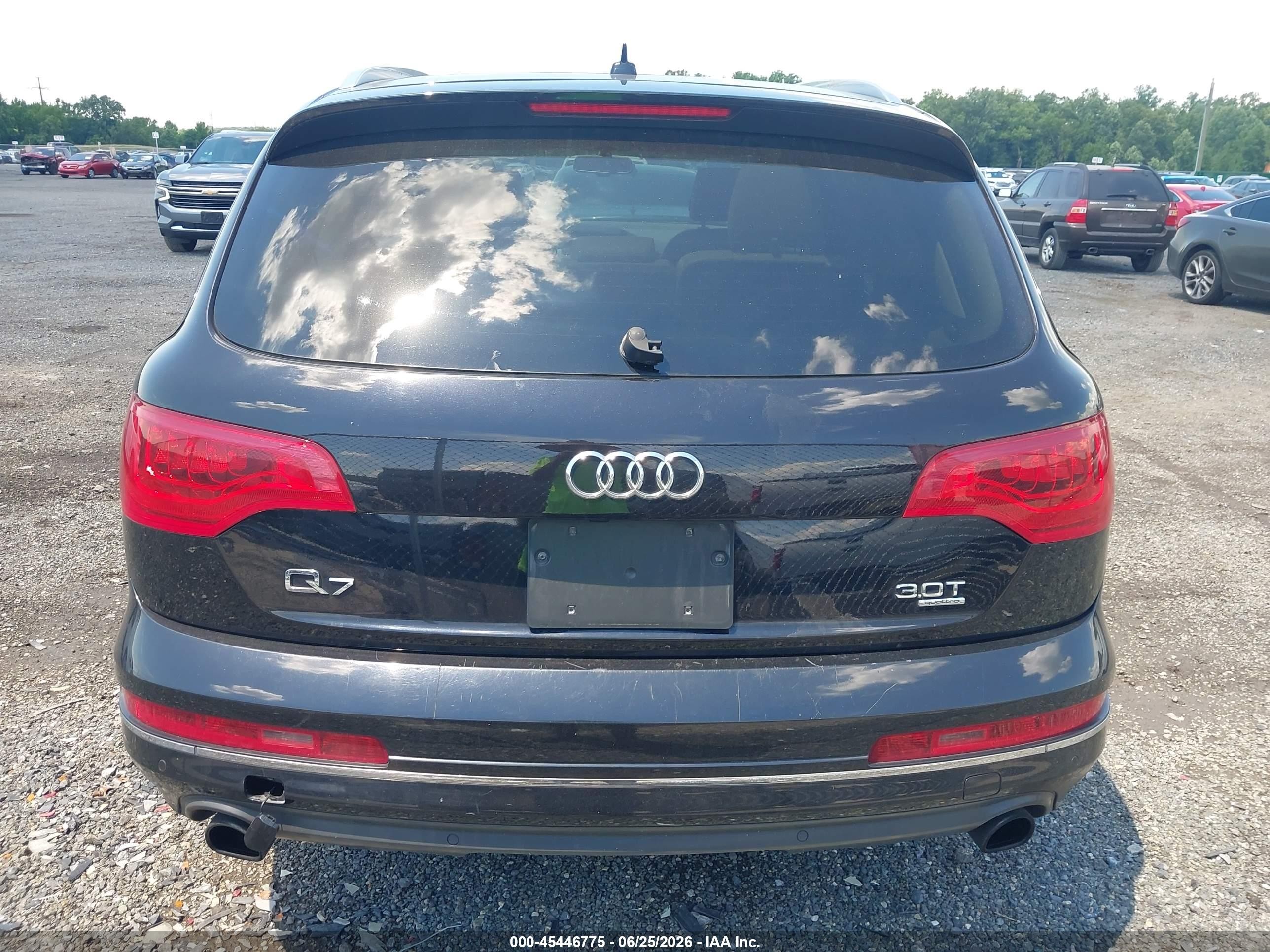 2015 Audi Q7 3.0t Premium Black vin: WA1LGBFEXFD024664
