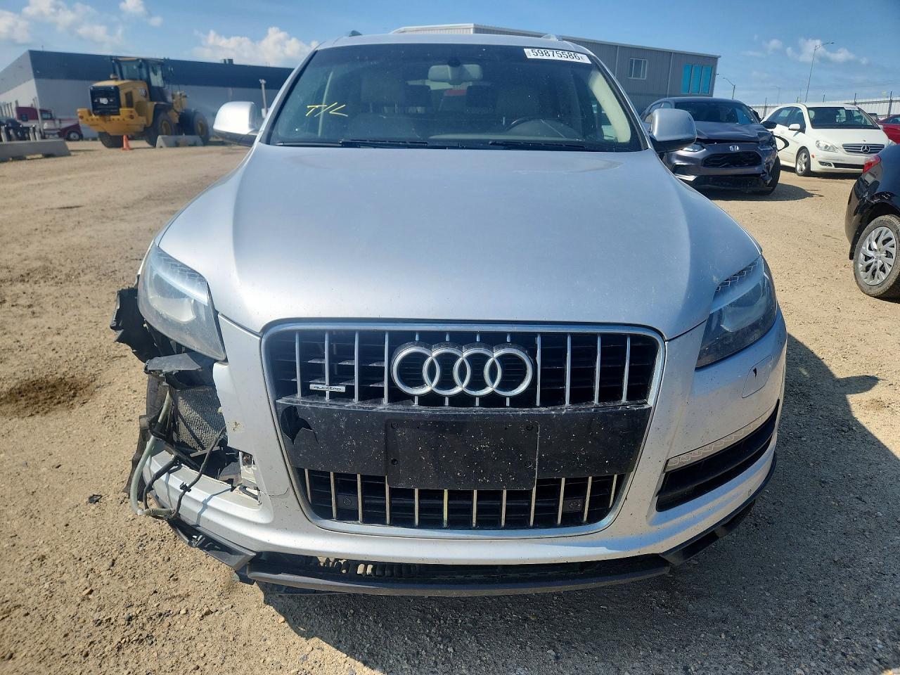 2011 Audi Q7 Premium Plus Silver vin: WA1LGCFE8BD001934