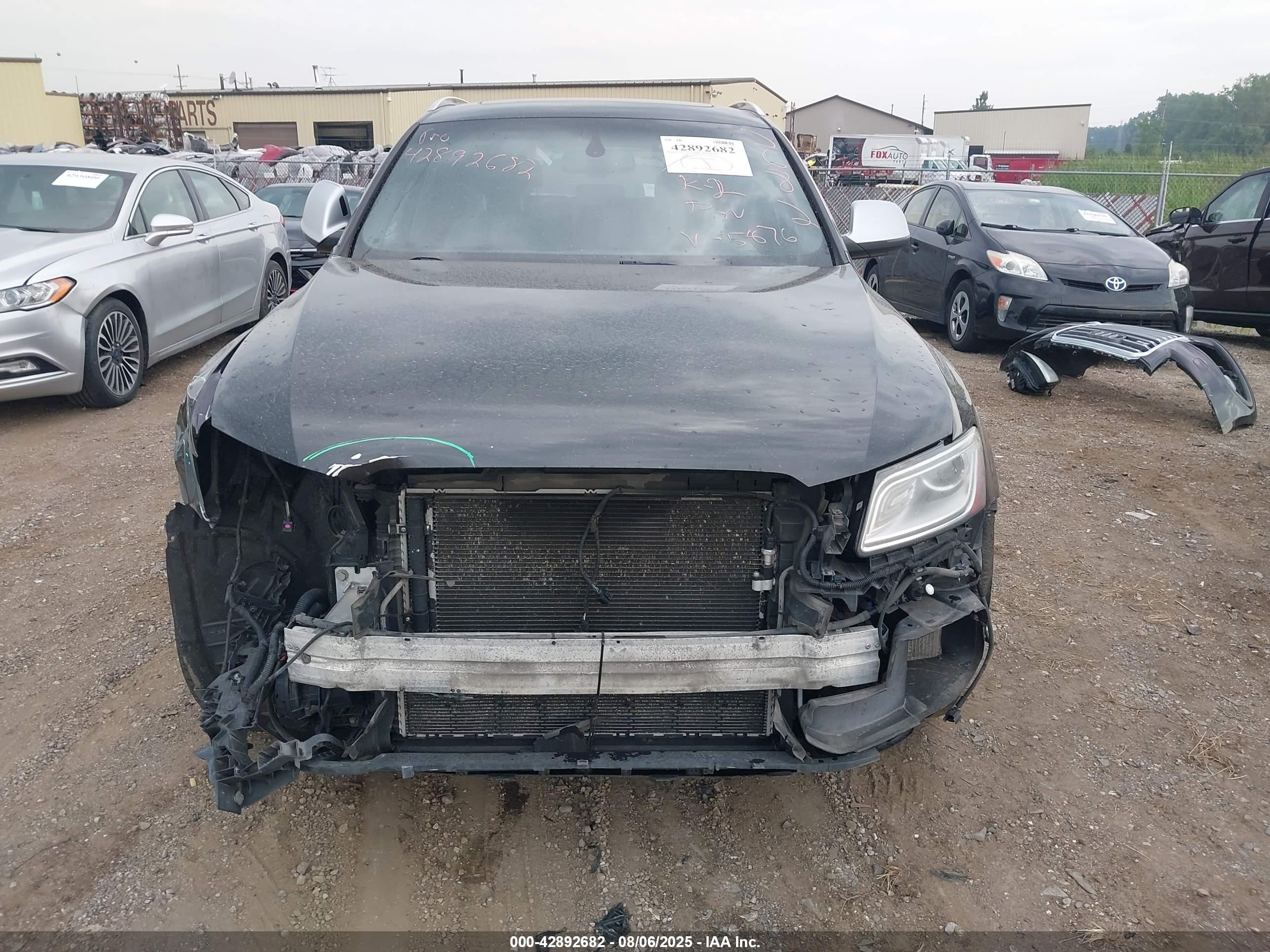 2014 Audi Q5 3.0 Technik Gray vin: WA1LGCFP1EA085876