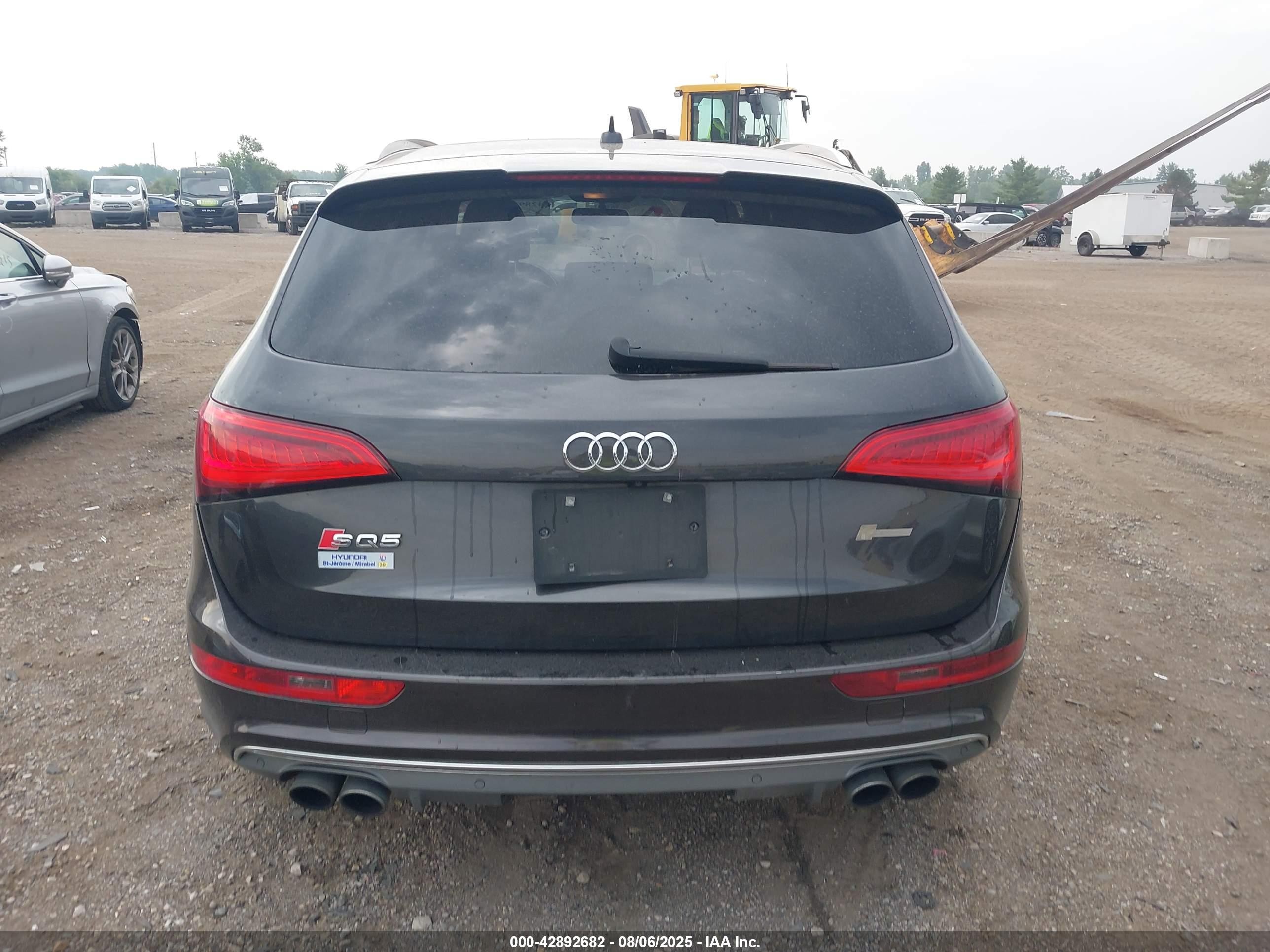 2014 Audi Q5 3.0 Technik Gray vin: WA1LGCFP1EA085876