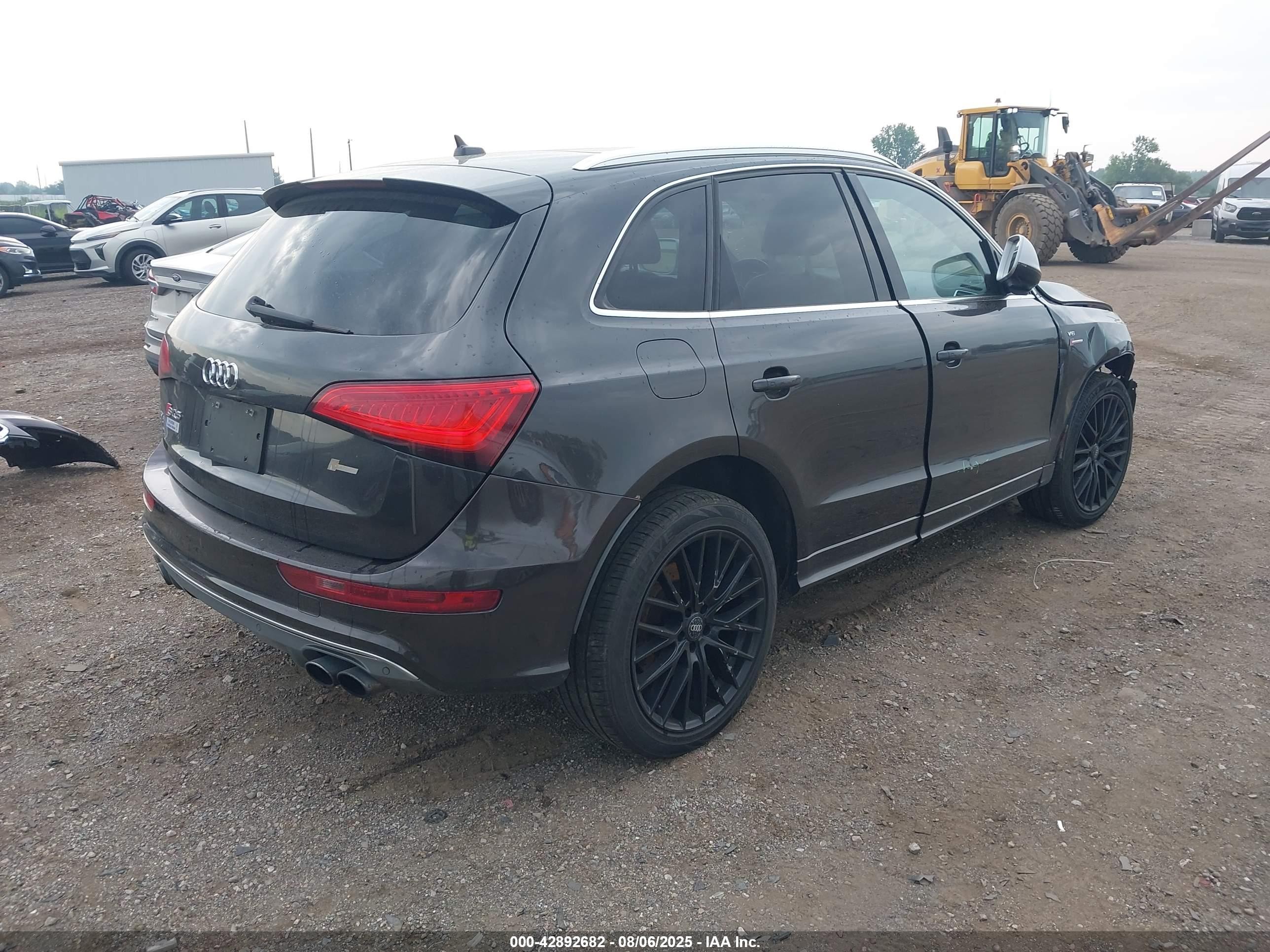 2014 Audi Q5 3.0 Technik Gray vin: WA1LGCFP1EA085876