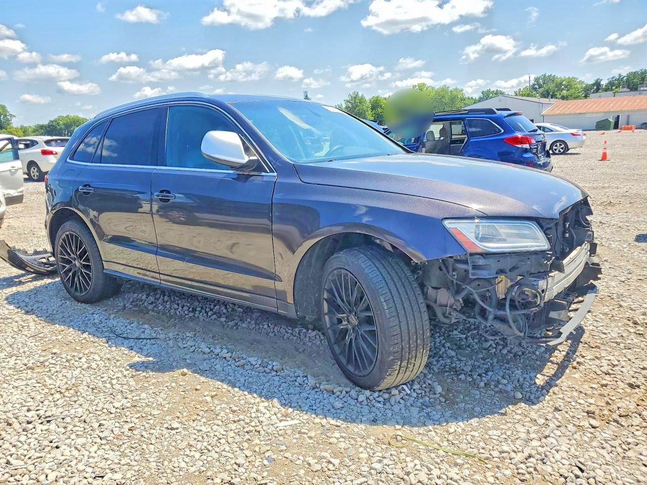 2014 Audi Q5 Premium Plus Charcoal vin: WA1LGCFP1EA085876