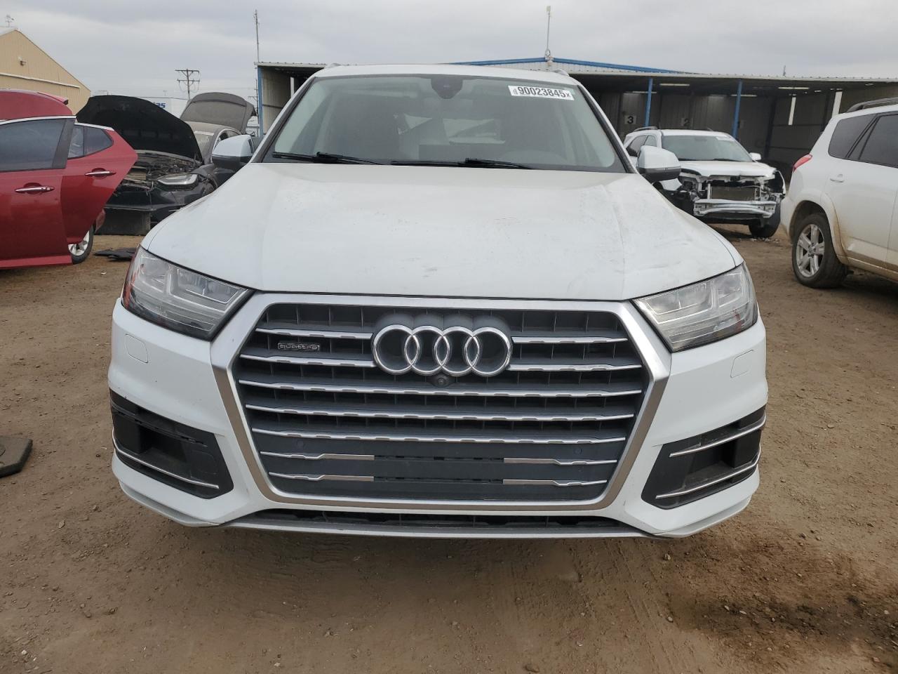 2019 Audi Q7 Premium Plus White vin: WA1LHAF75KD040015