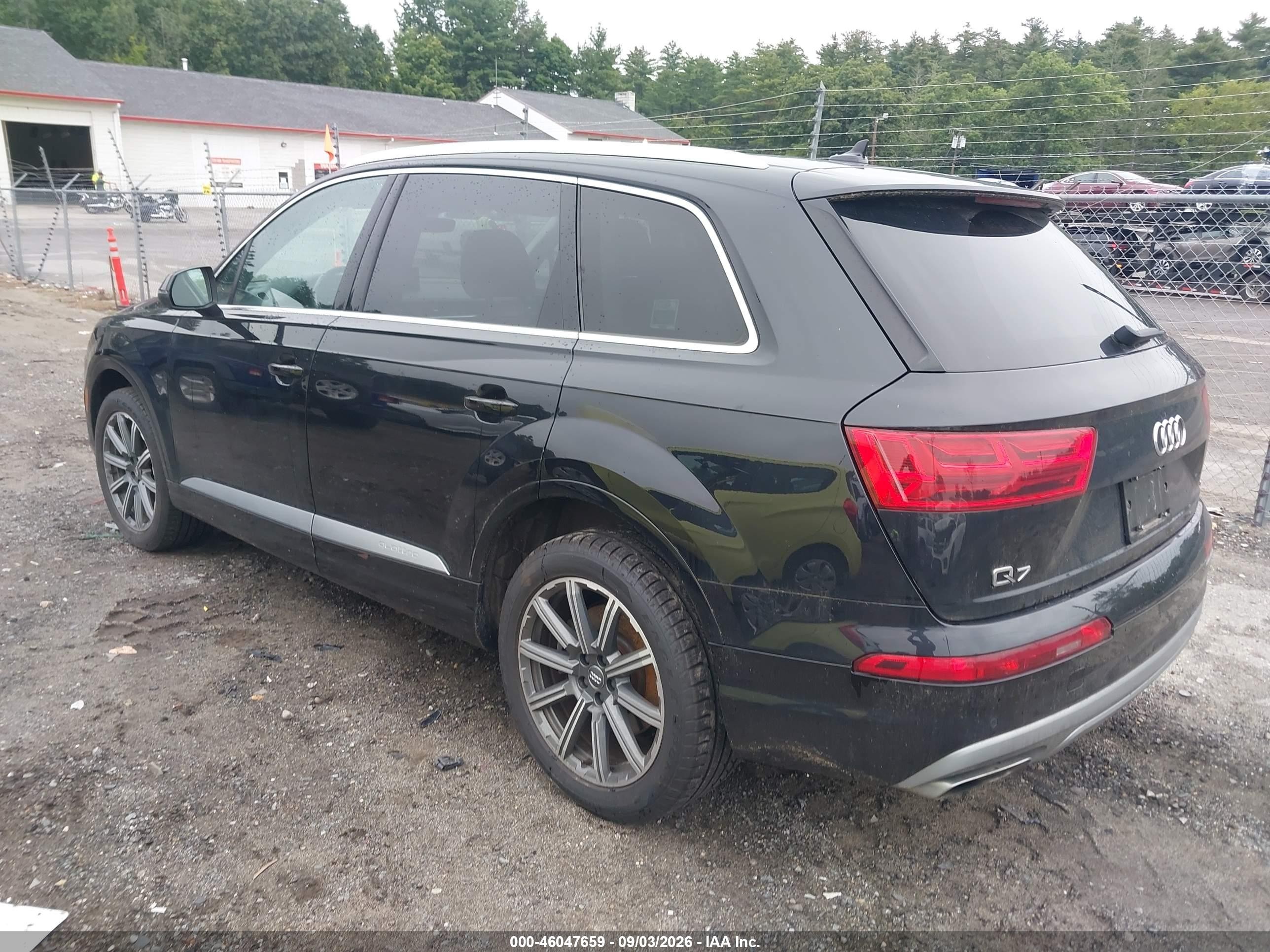 2017 Audi Q7 2.0t Premium Black vin: WA1LHAF76HD046740