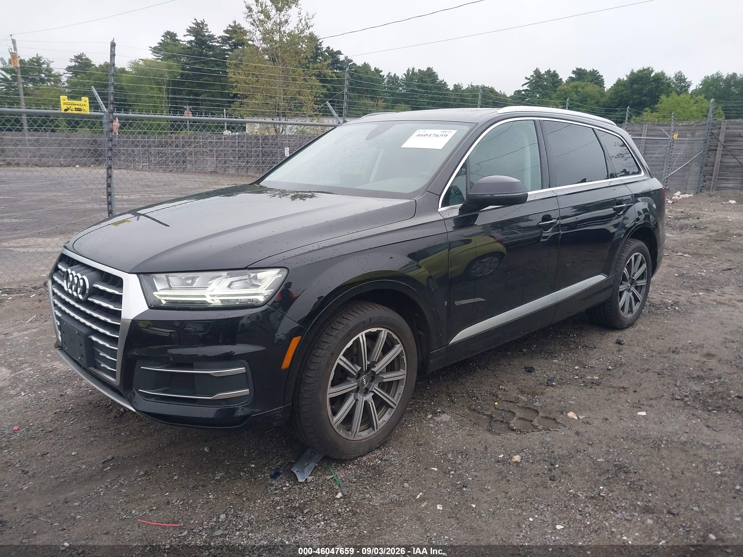 2017 Audi Q7 2.0t Premium Black vin: WA1LHAF76HD046740