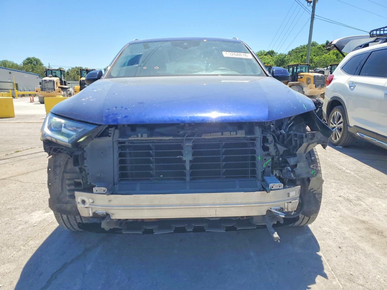 2021 Audi Q7 Premium Plus Blue vin: WA1LJAF70MD020679