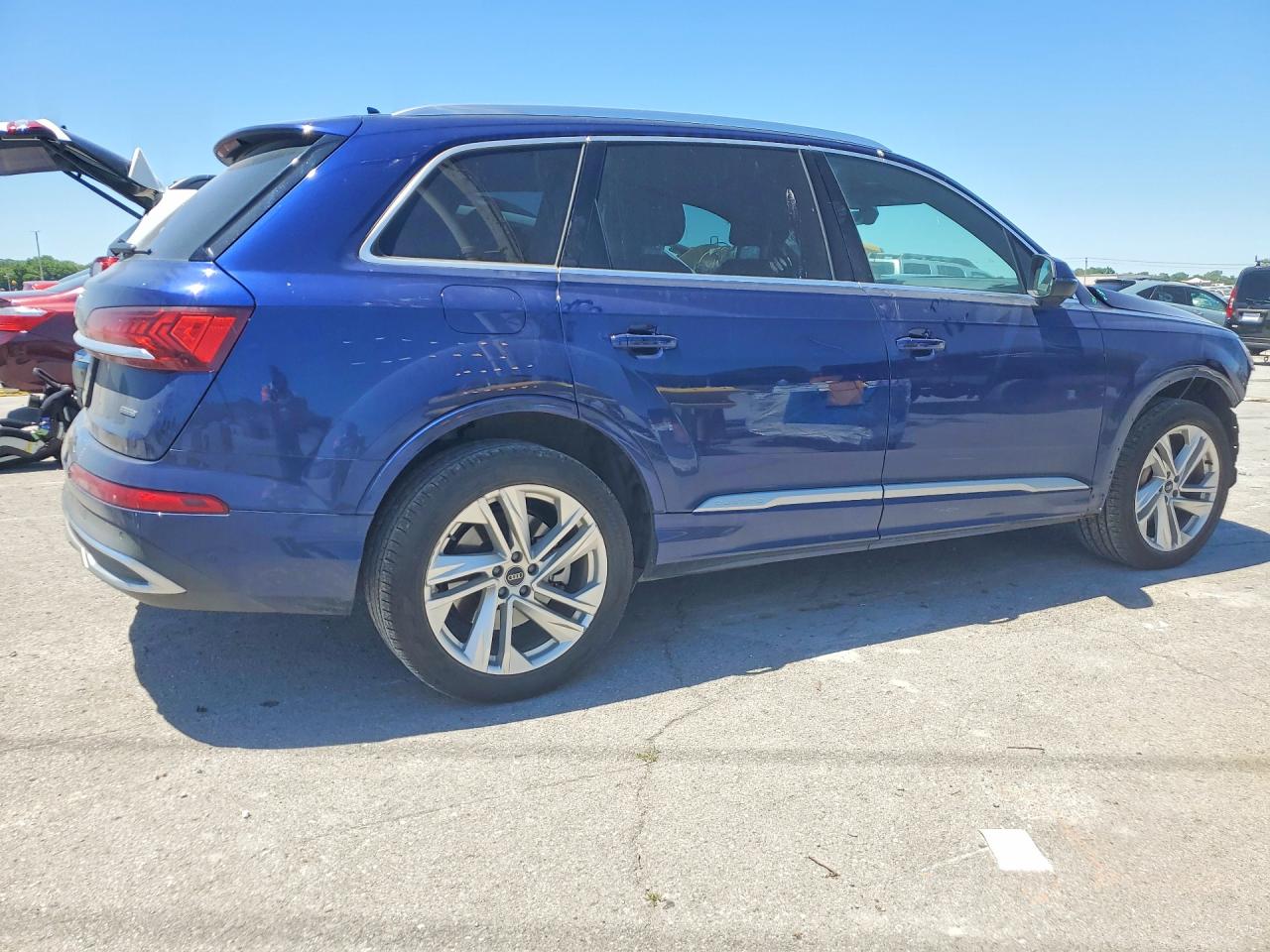 2021 Audi Q7 Premium Plus Blue vin: WA1LJAF70MD020679