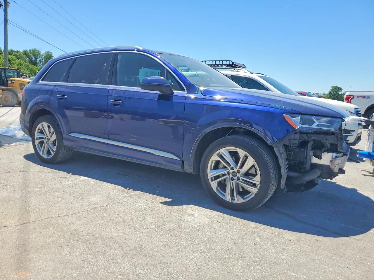 2021 Audi Q7 Premium Plus Blue vin: WA1LJAF70MD020679