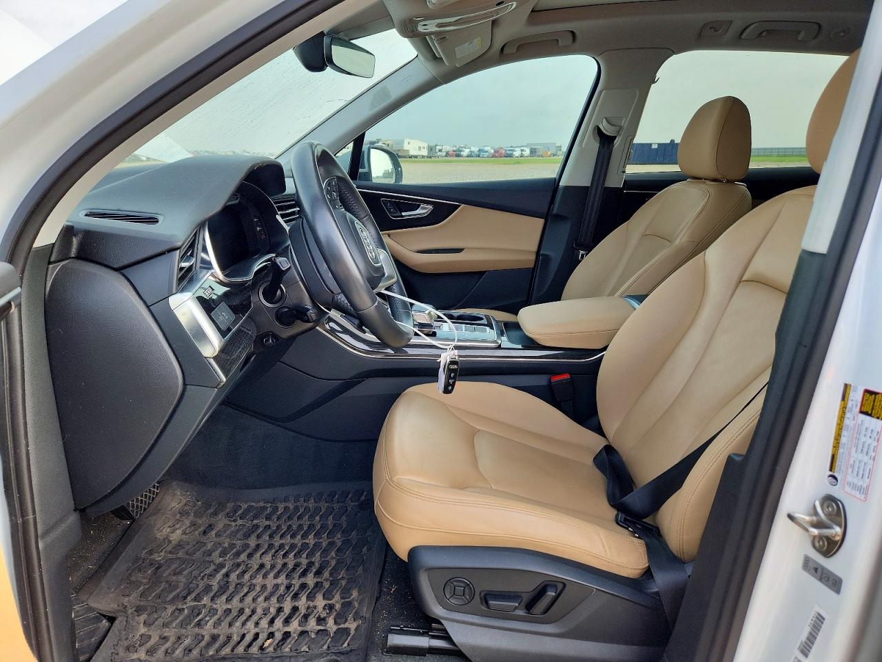 2020 Audi Q7 Premium Plus White vin: WA1LJAF76LD011421