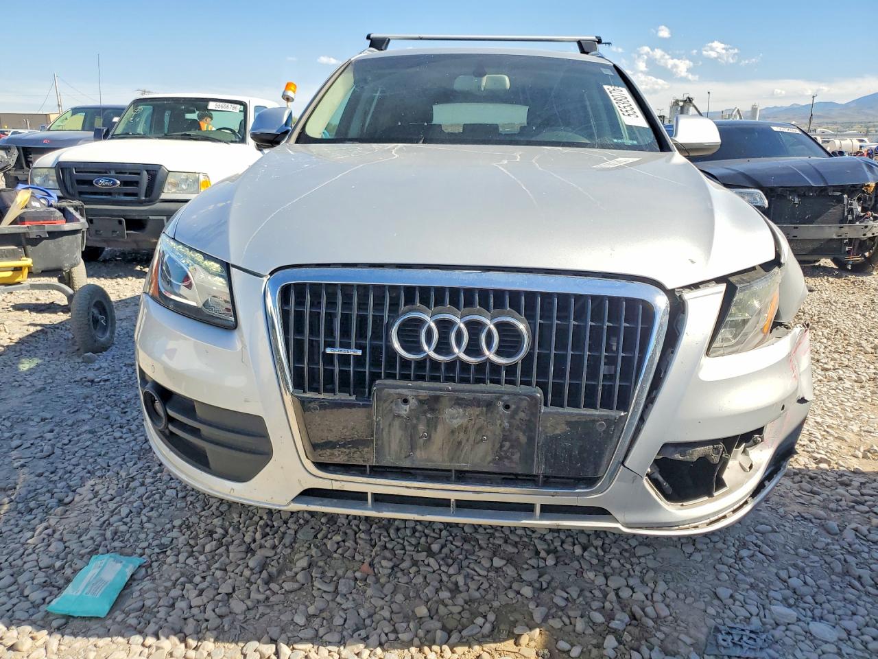 2010 Audi Q5 Premium Plus Silver vin: WA1LKAFP0AA003472