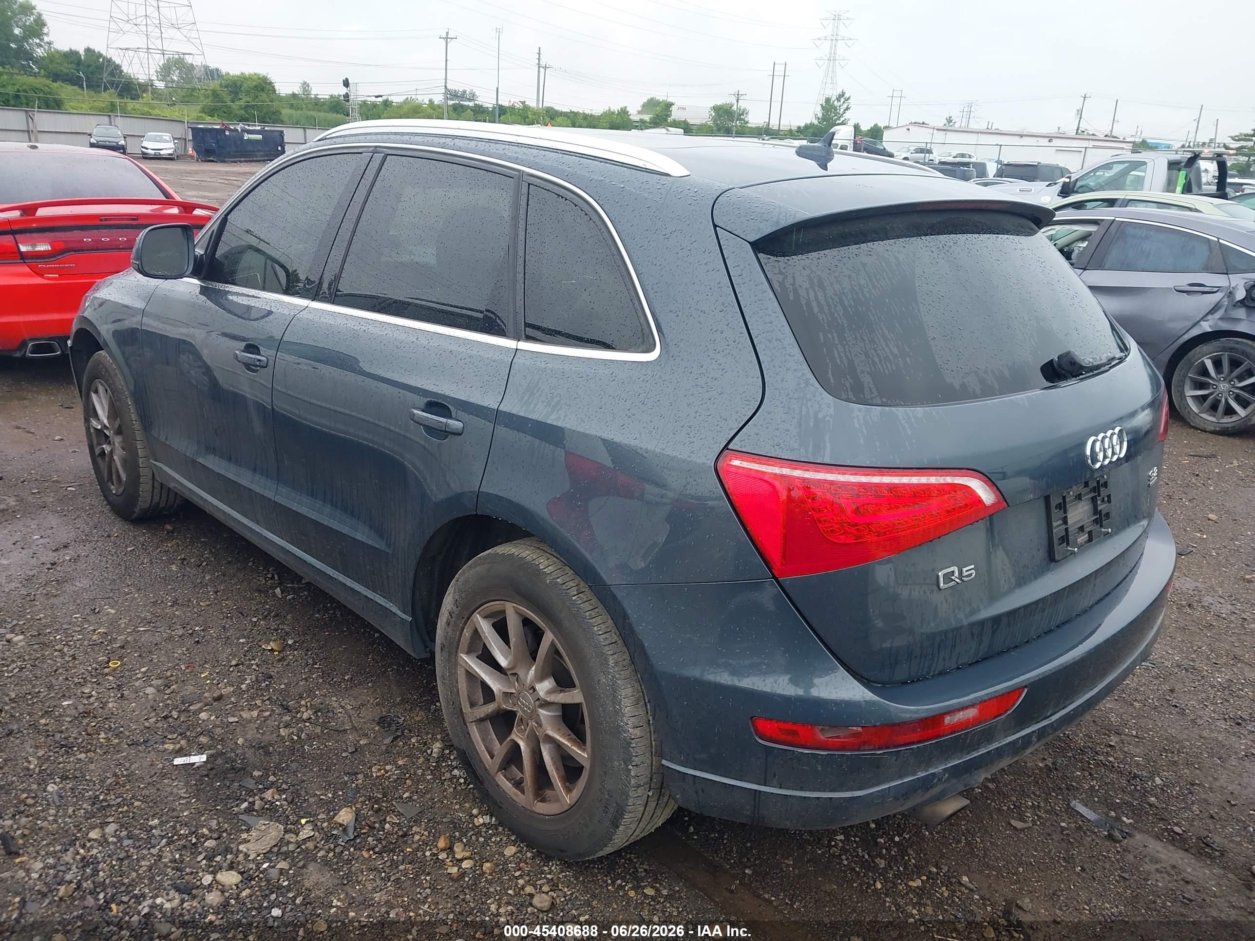 2010 Audi Q5 3.2 Premium Gray vin: WA1LKAFP0AA048749