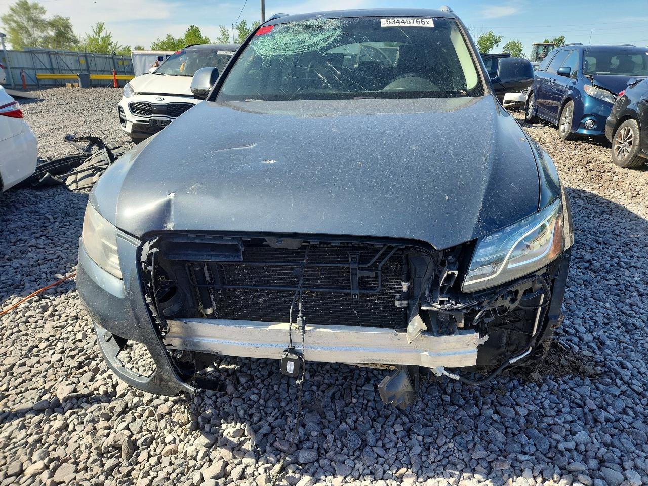 2010 Audi Q5 Premium Plus Blue vin: WA1LKAFP0AA052509