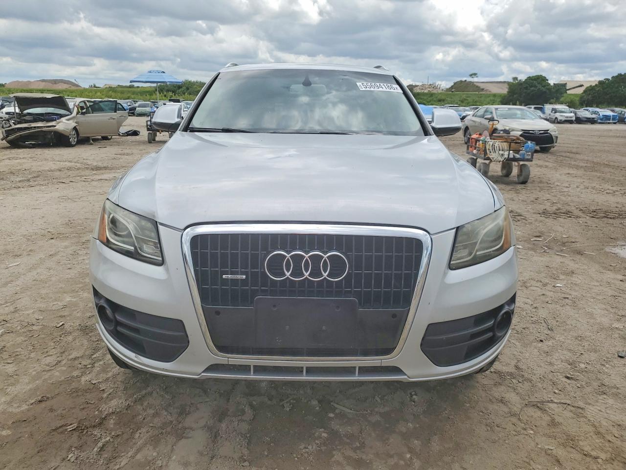 2010 Audi Q5 Premium Plus Silver vin: WA1LKAFP0AA098549