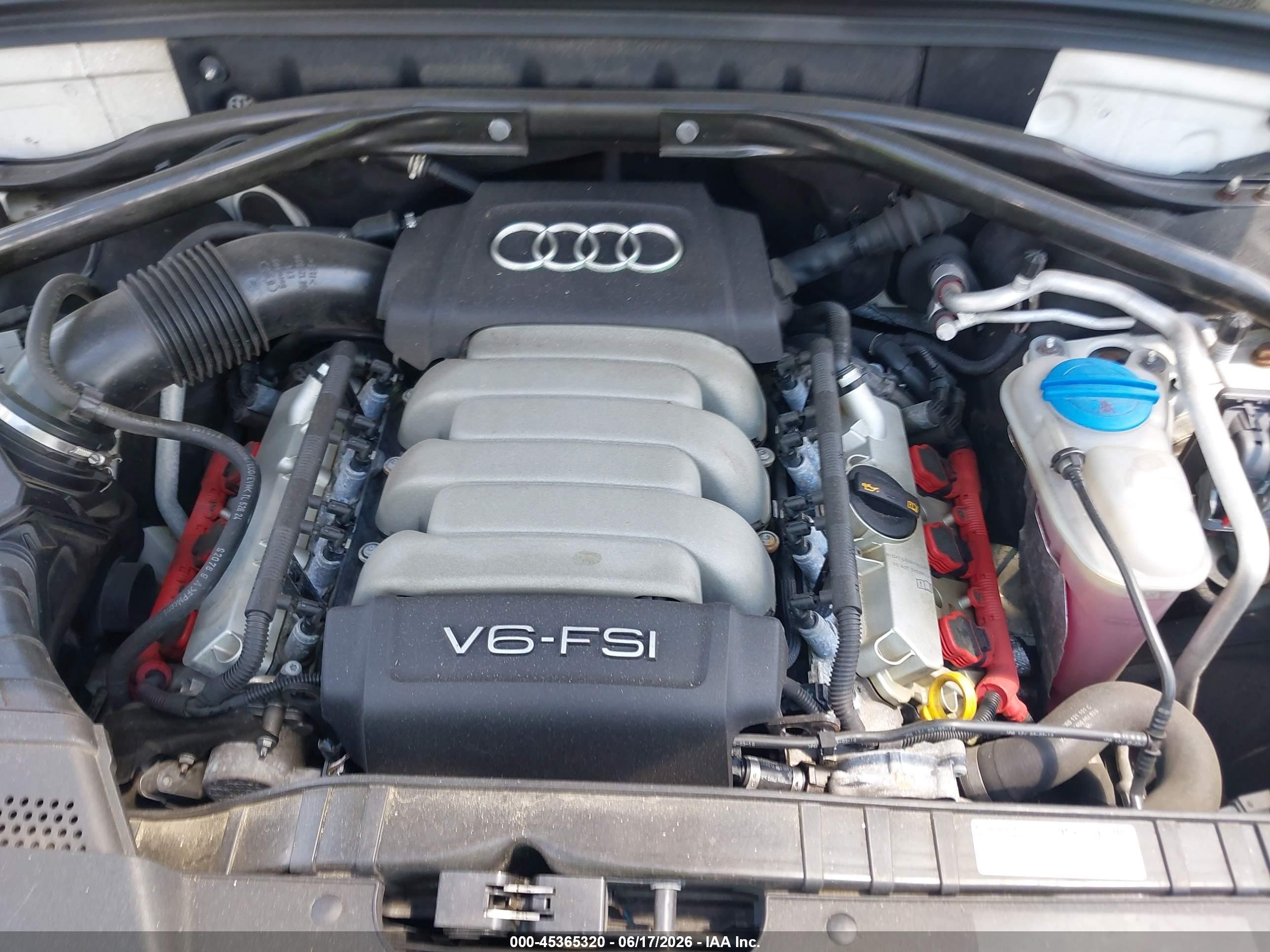 2010 Audi Q5 3.2 Premium White vin: WA1LKAFP2AA095765