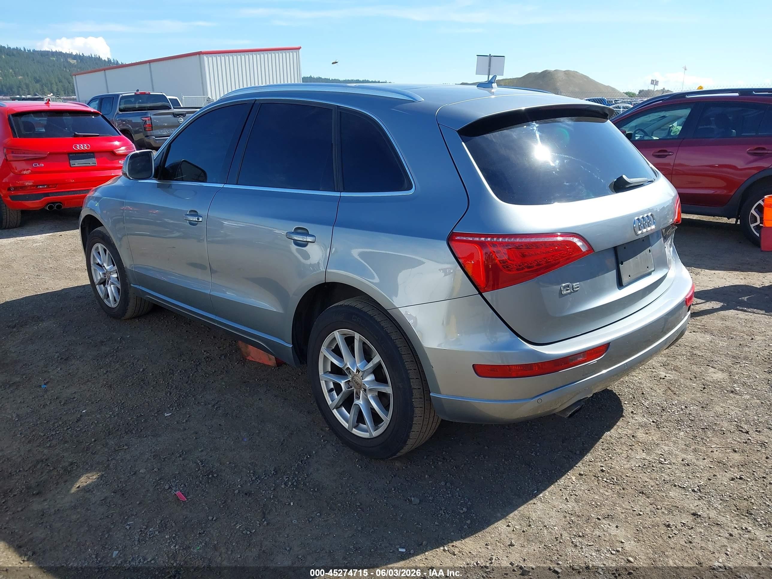 2010 Audi Q5 3.2 Premium Gray vin: WA1LKAFP3AA047305