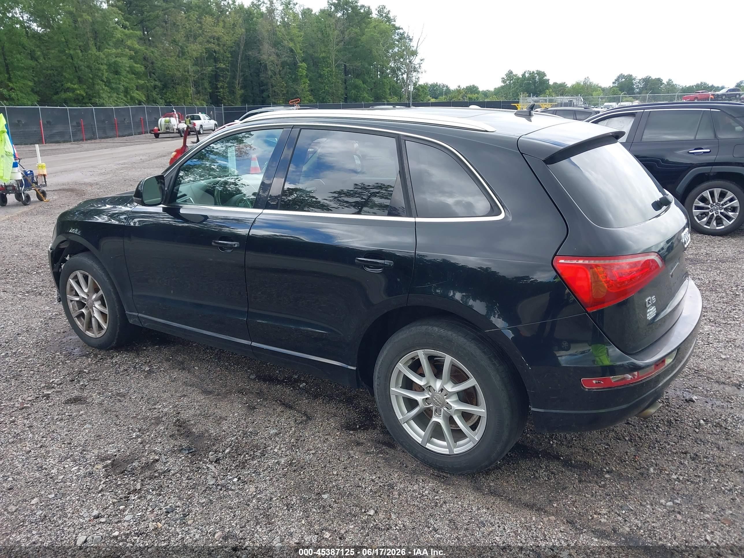 2010 Audi Q5 3.2 Premium Черный vin: WA1LKAFP4AA019416