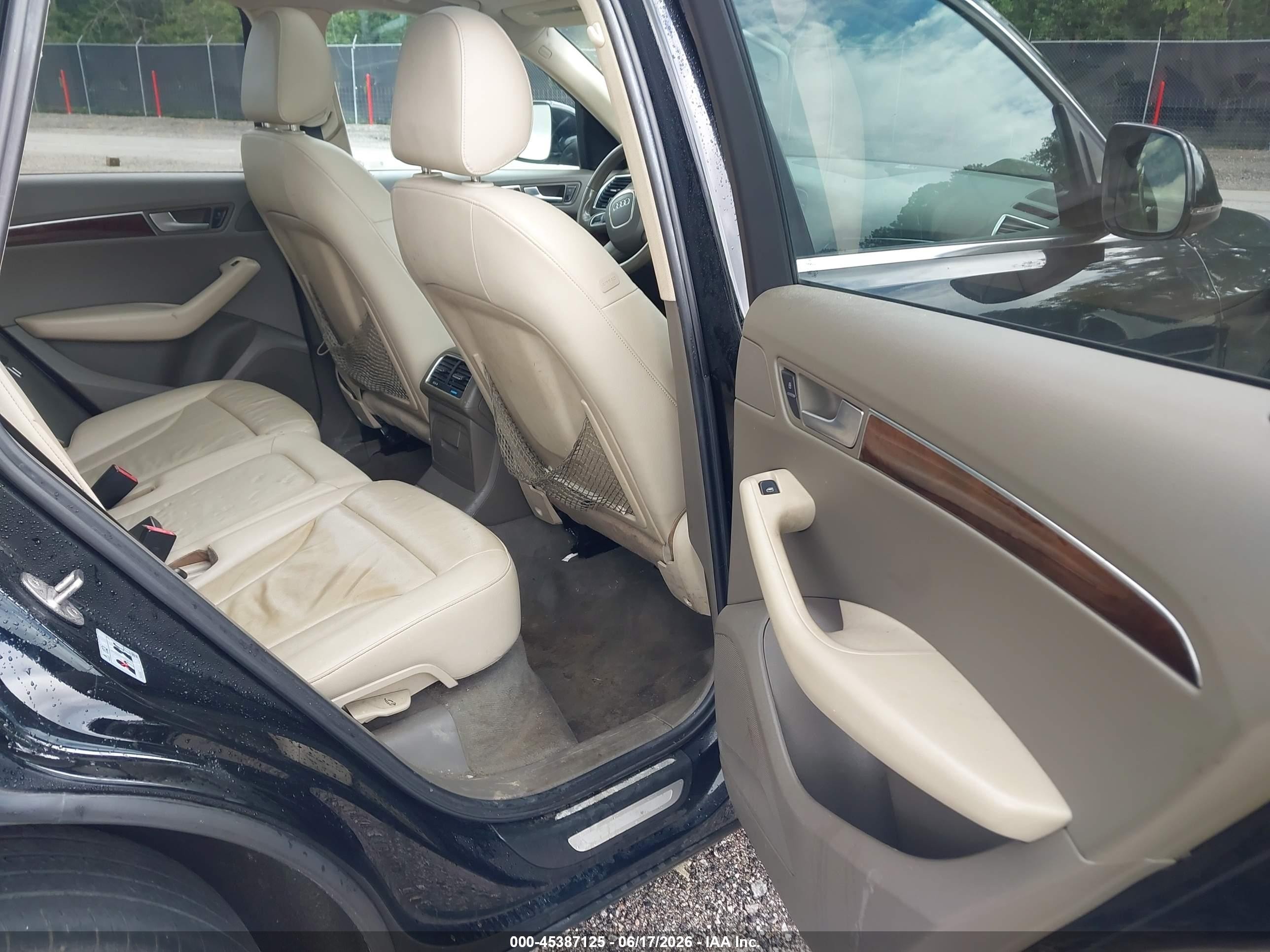 2010 Audi Q5 3.2 Premium Черный vin: WA1LKAFP4AA019416