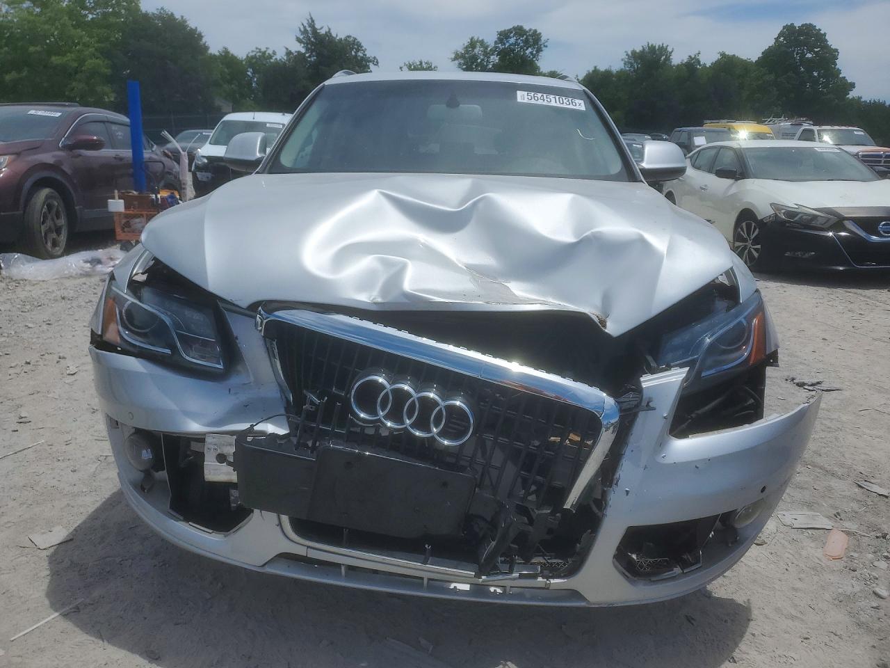 2010 Audi Q5 Premium Plus Silver vin: WA1LKAFP5AA031073