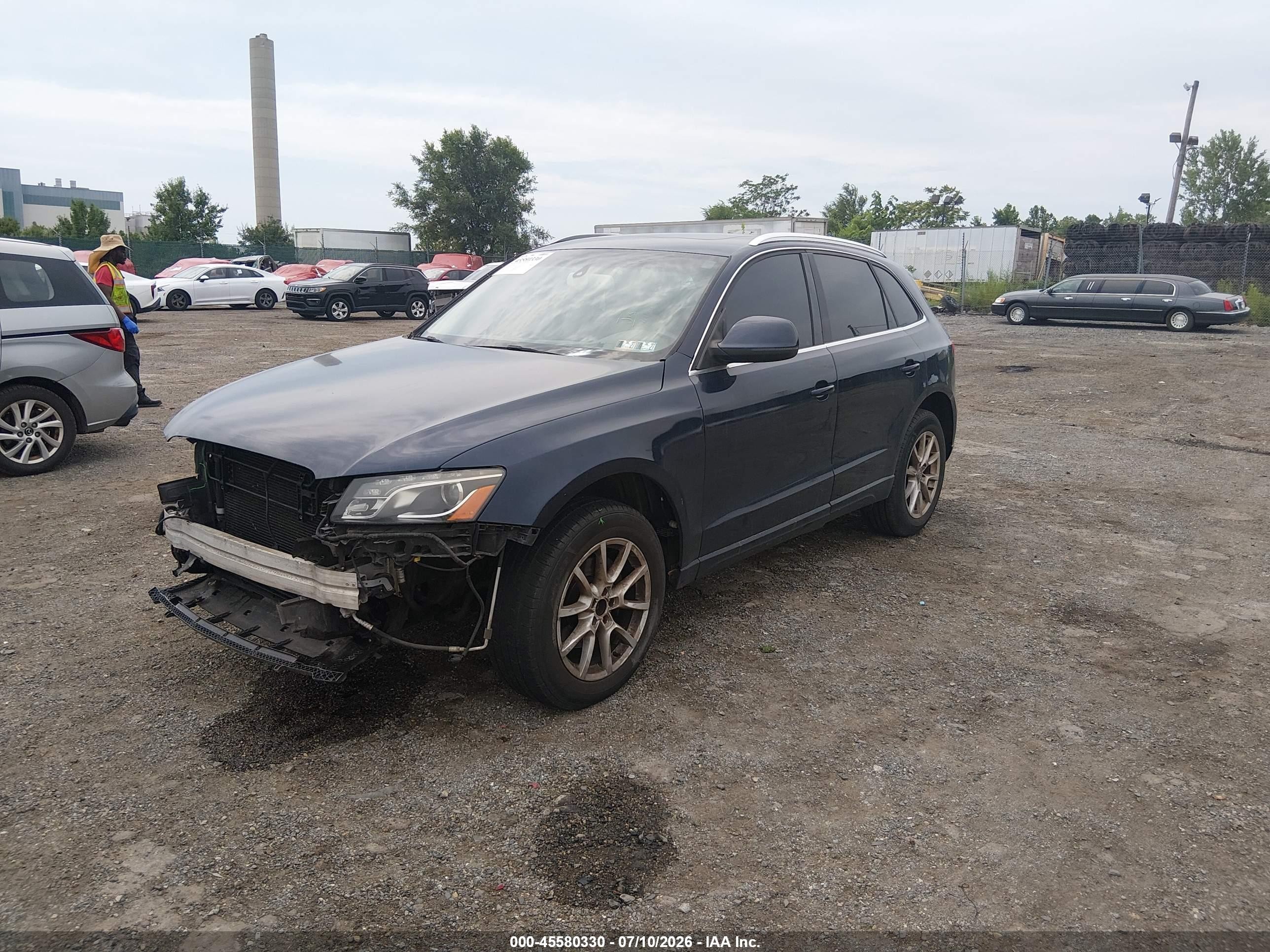 2010 Audi Q5 3.2 Premium Blue vin: WA1LKAFP5AA084484