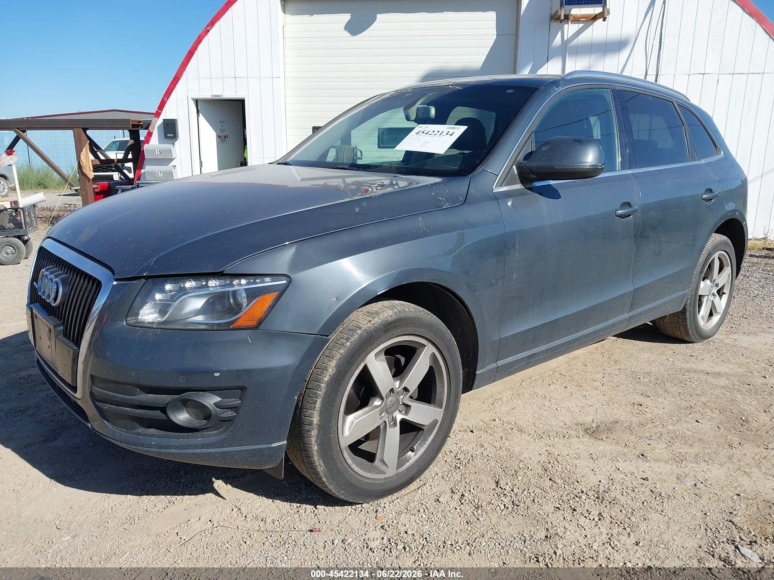 2010 Audi Q5 3.2 Premium Gray vin: WA1LKAFP5AA099387