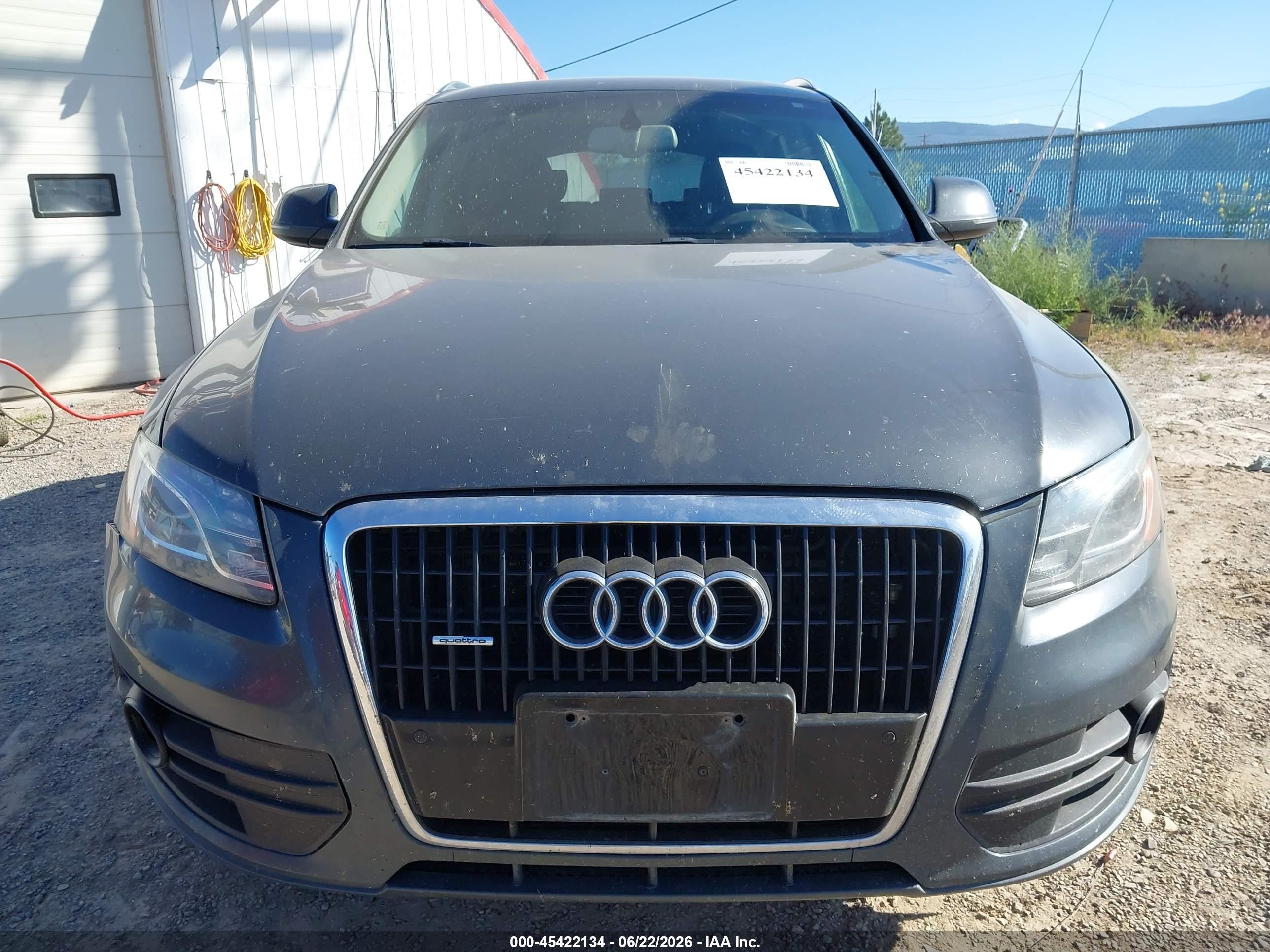 2010 Audi Q5 3.2 Premium Gray vin: WA1LKAFP5AA099387