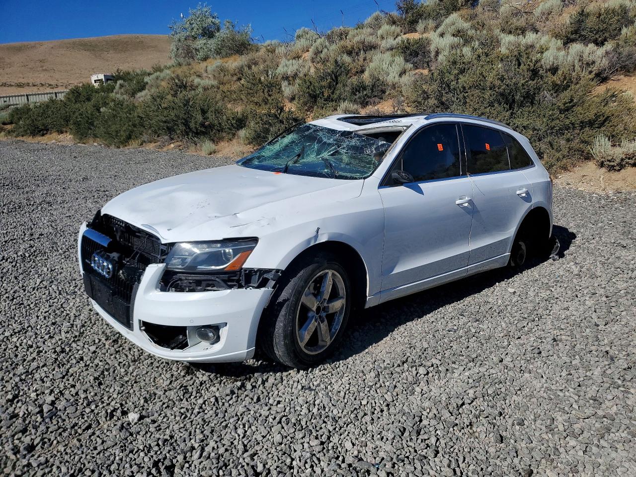 2010 Audi Q5 Premium Plus White vin: WA1LKAFP6AA106234