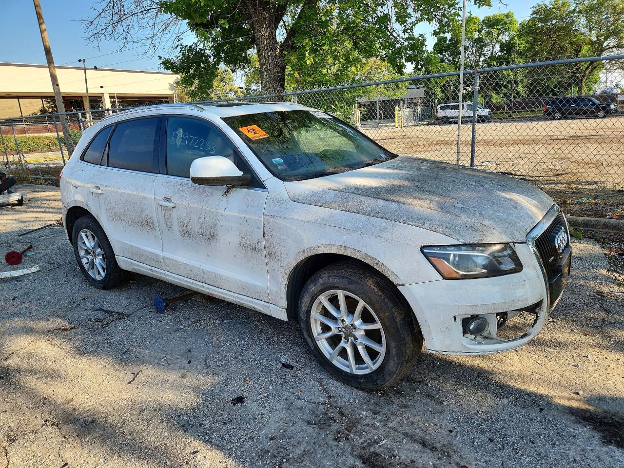 2010 Audi Q5 Premium Plus White vin: WA1LKAFP6AA108307