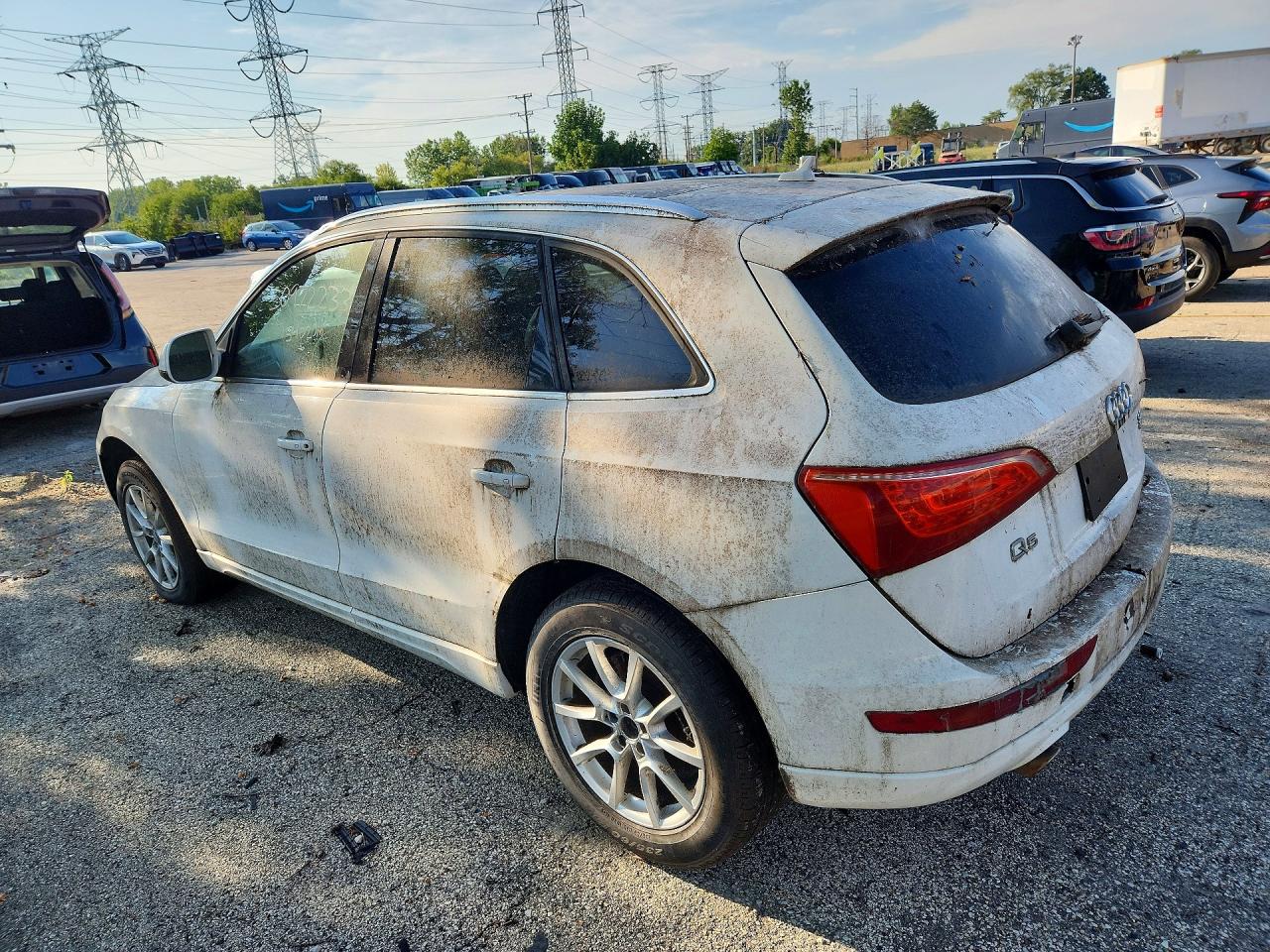2010 Audi Q5 Premium Plus White vin: WA1LKAFP6AA108307