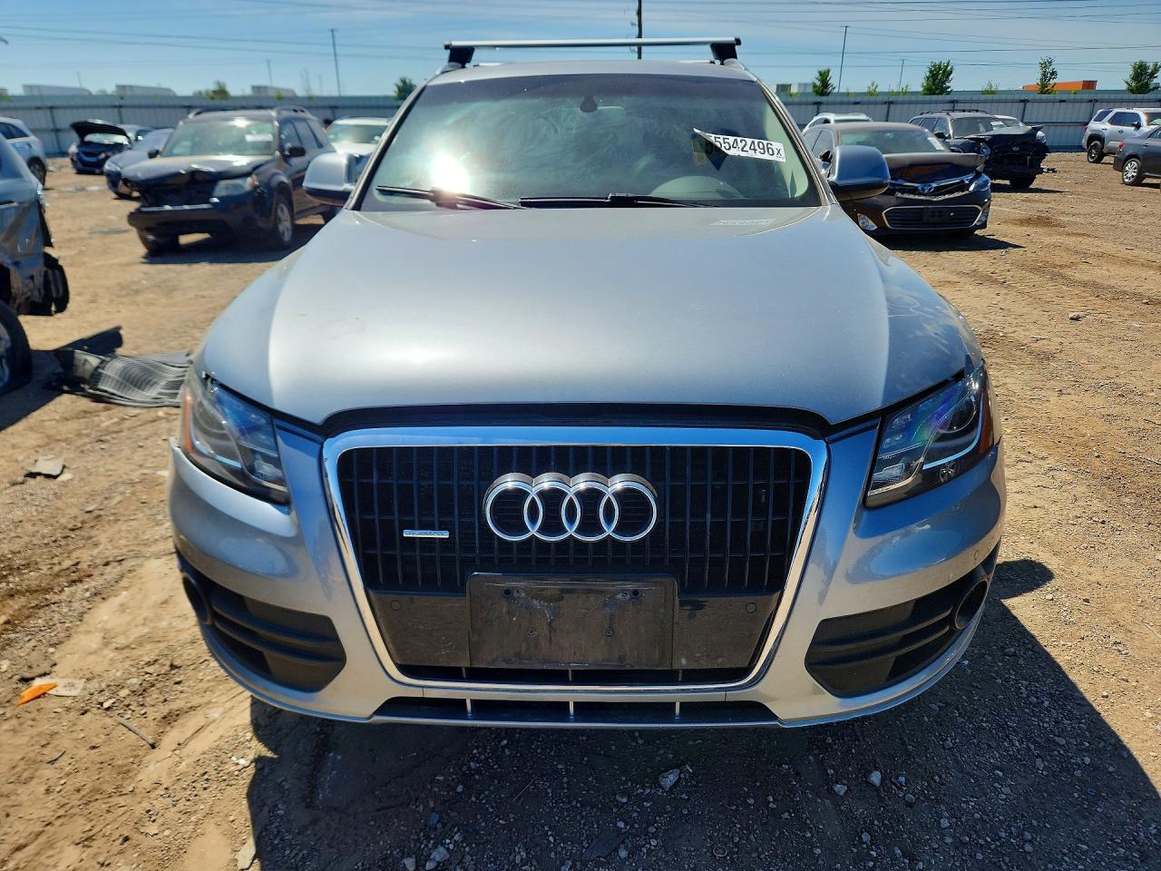 2010 Audi Q5 Premium Plus Серый vin: WA1LKAFP8AA064066