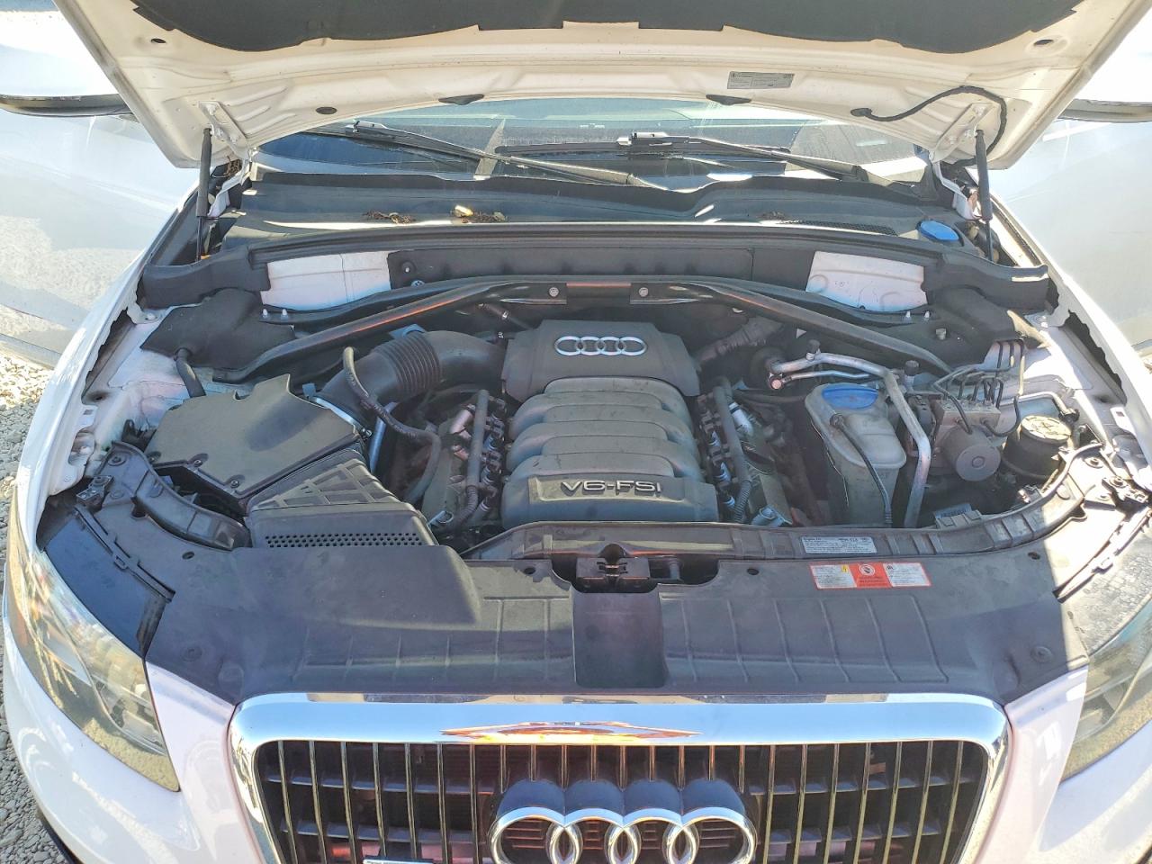 2010 Audi Q5 Premium Plus White vin: WA1LKAFP8AA064844