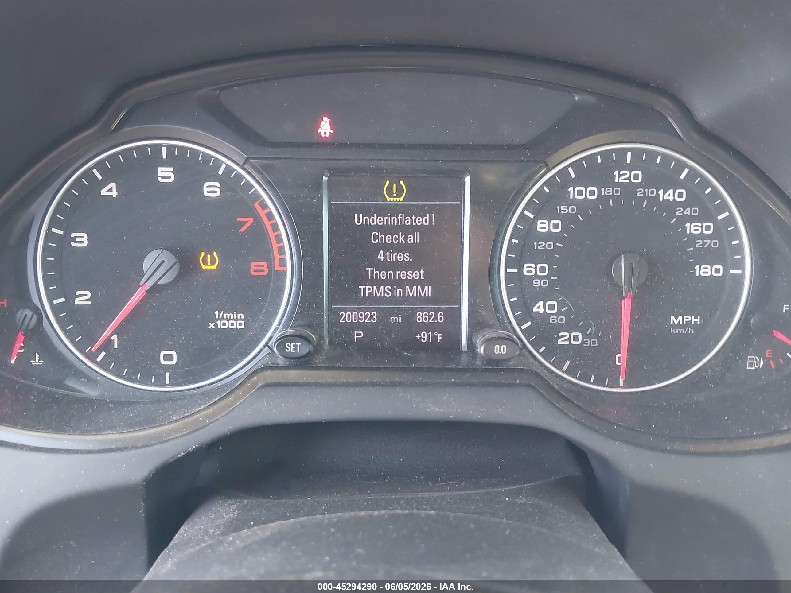 2010 Audi Q5 3.2 Premium White vin: WA1LKAFP8AA093325