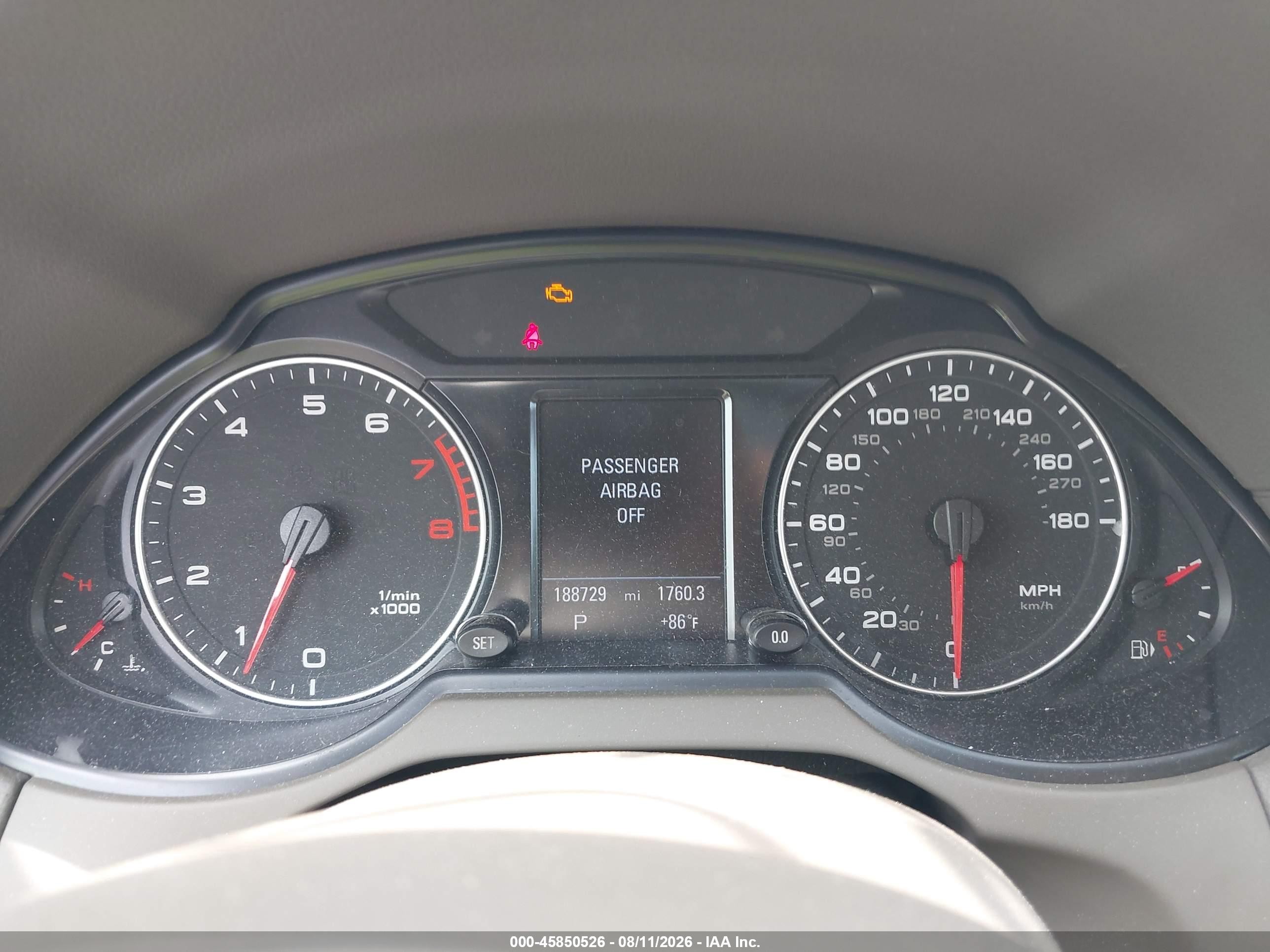 2010 Audi Q5 3.2 Premium Black vin: WA1LKAFP8AA104470