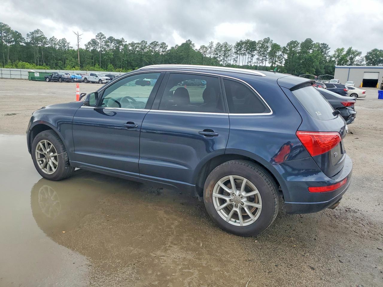 2010 Audi Q5 Premium Plus Blue vin: WA1LKAFPXAA012230