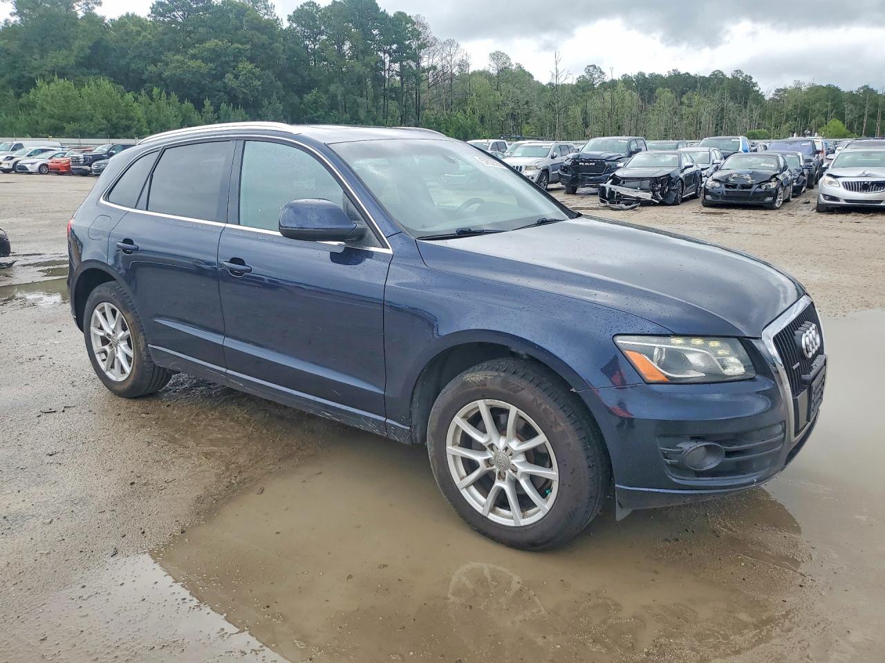 2010 Audi Q5 Premium Plus Blue vin: WA1LKAFPXAA012230
