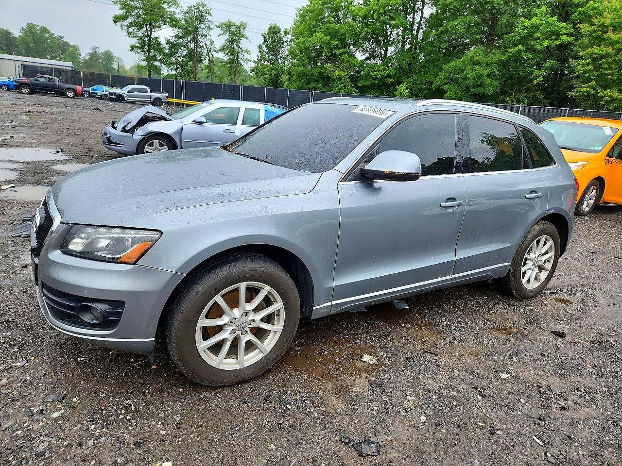 2010 Audi Q5 Premium Plus Gray vin: WA1LKAFPXAA023826