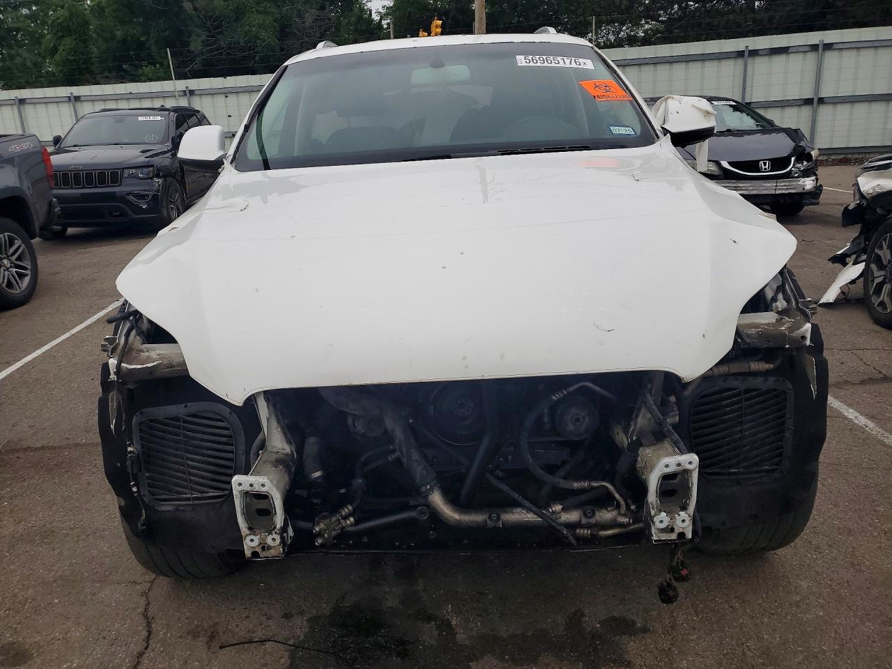 2011 Audi Q7 Premium Plus White vin: WA1LMAFE0BD007840
