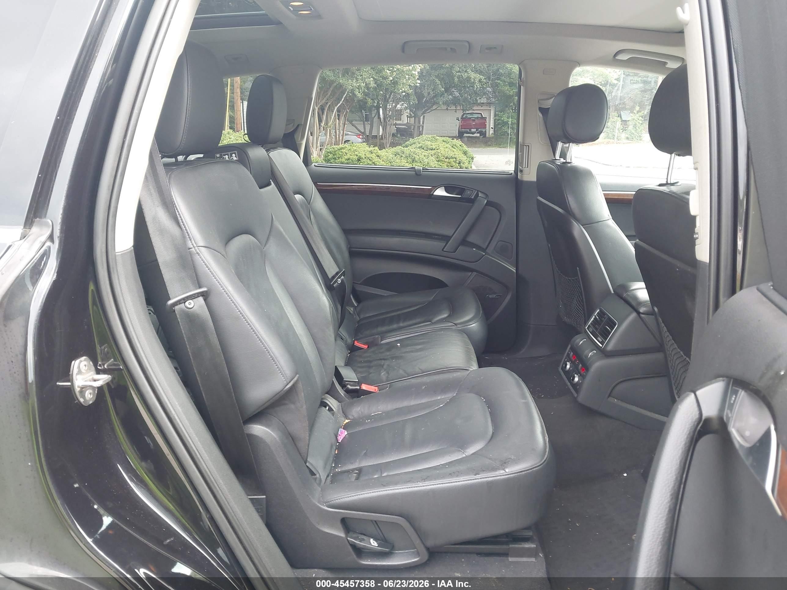 2012 Audi Q7 3.0 Tdi Premium Black vin: WA1LMAFE0CD003417