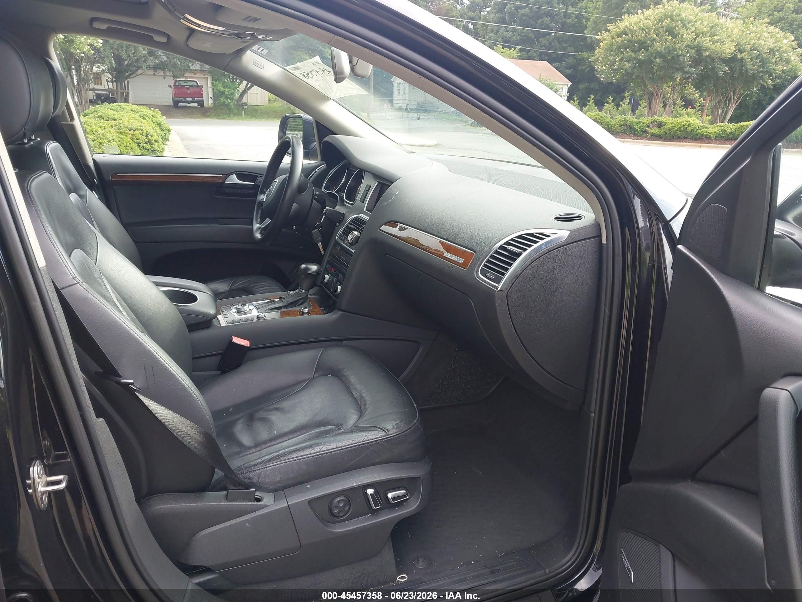 2012 Audi Q7 3.0 Tdi Premium Black vin: WA1LMAFE0CD003417